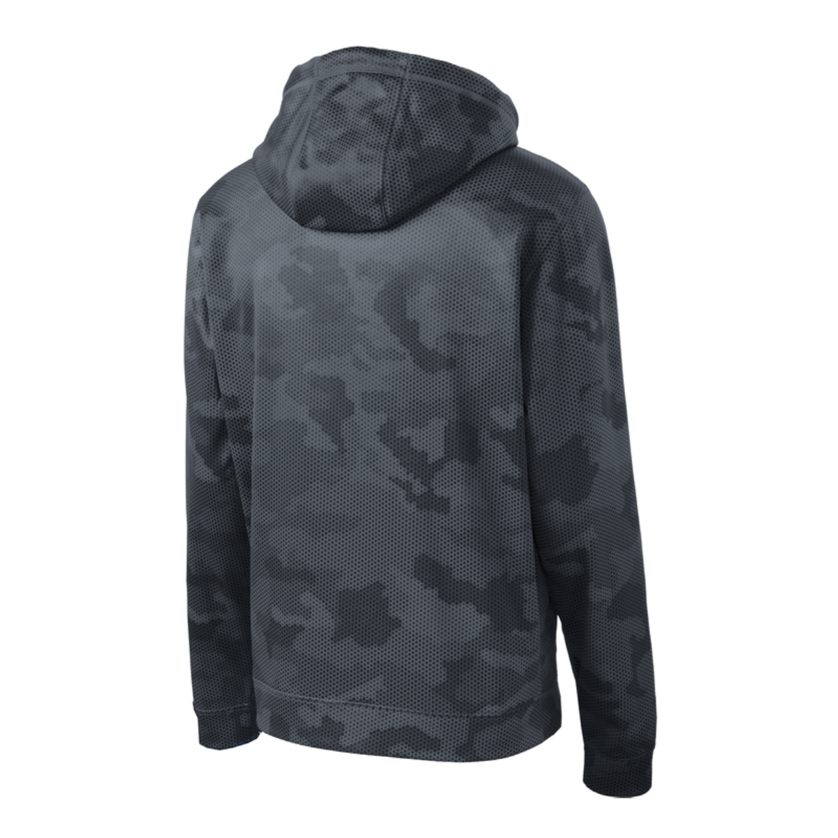 Youth Sport-Tek Sport-Wick CamoHex Fleece Hooded Pullover