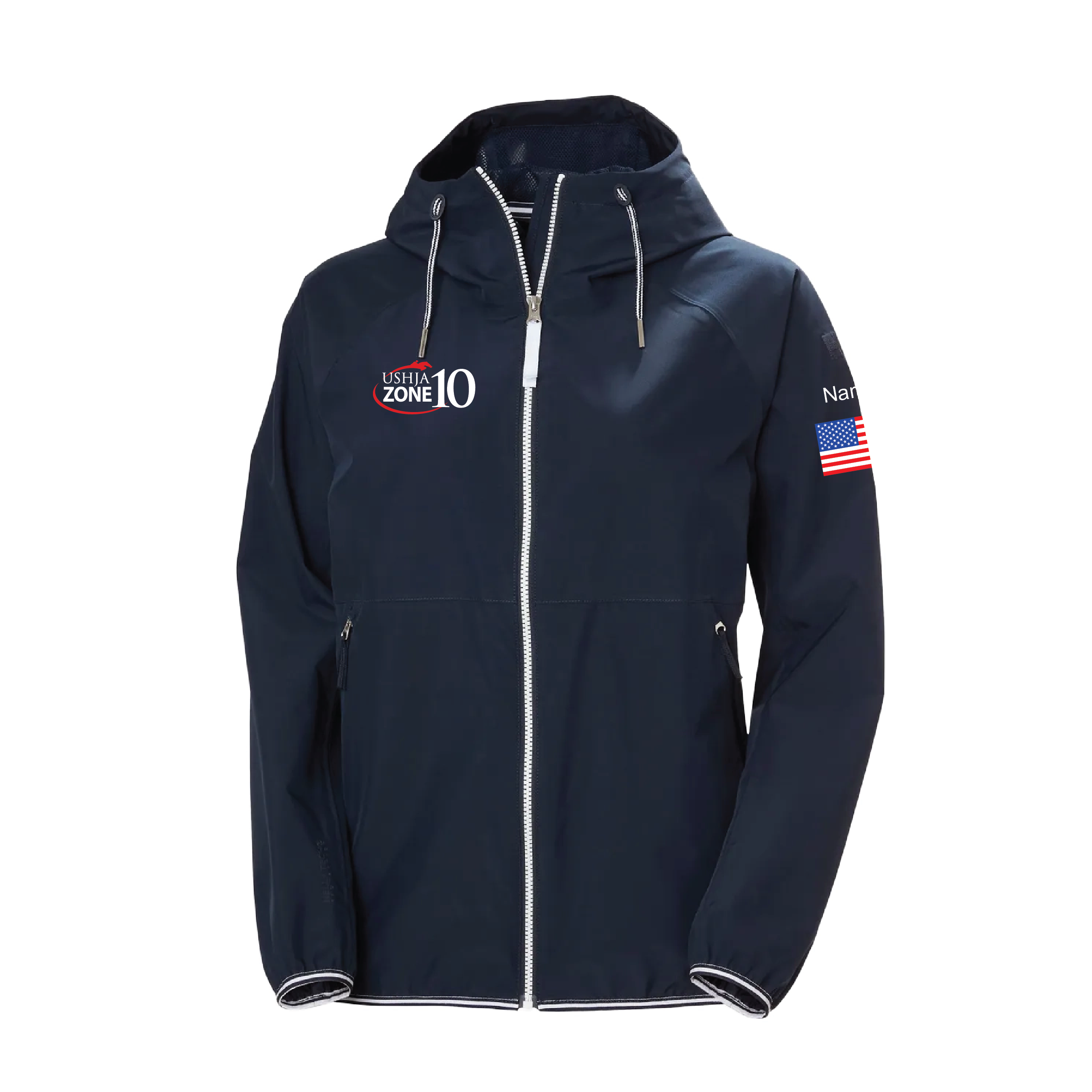 Zone 10 PONY Women's Helly Hansen Koster Rain Jacket