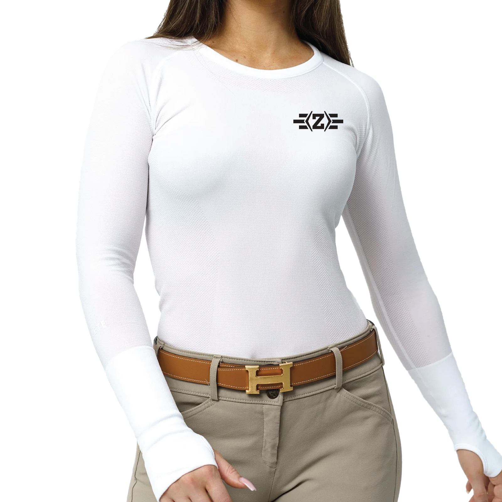 Zeppelin Farms Women's TKEQ 'Kennedy' Seamless Long Sleeve