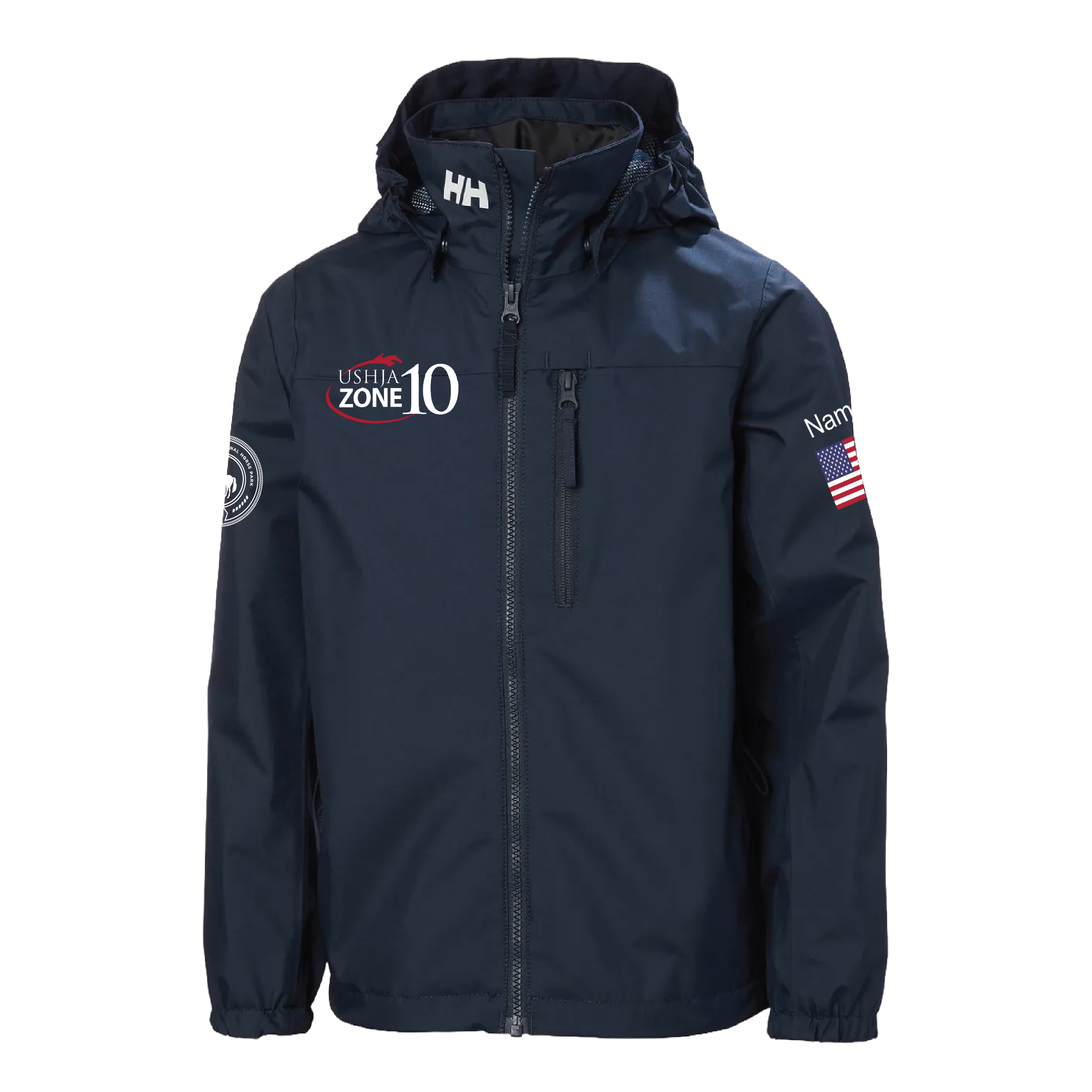Zone 10 Juniors' Helly Hansen Crew Hooded Jacket ** PONY TEAM RIDERS ONLY** Sponsored by Desert International Horse Park