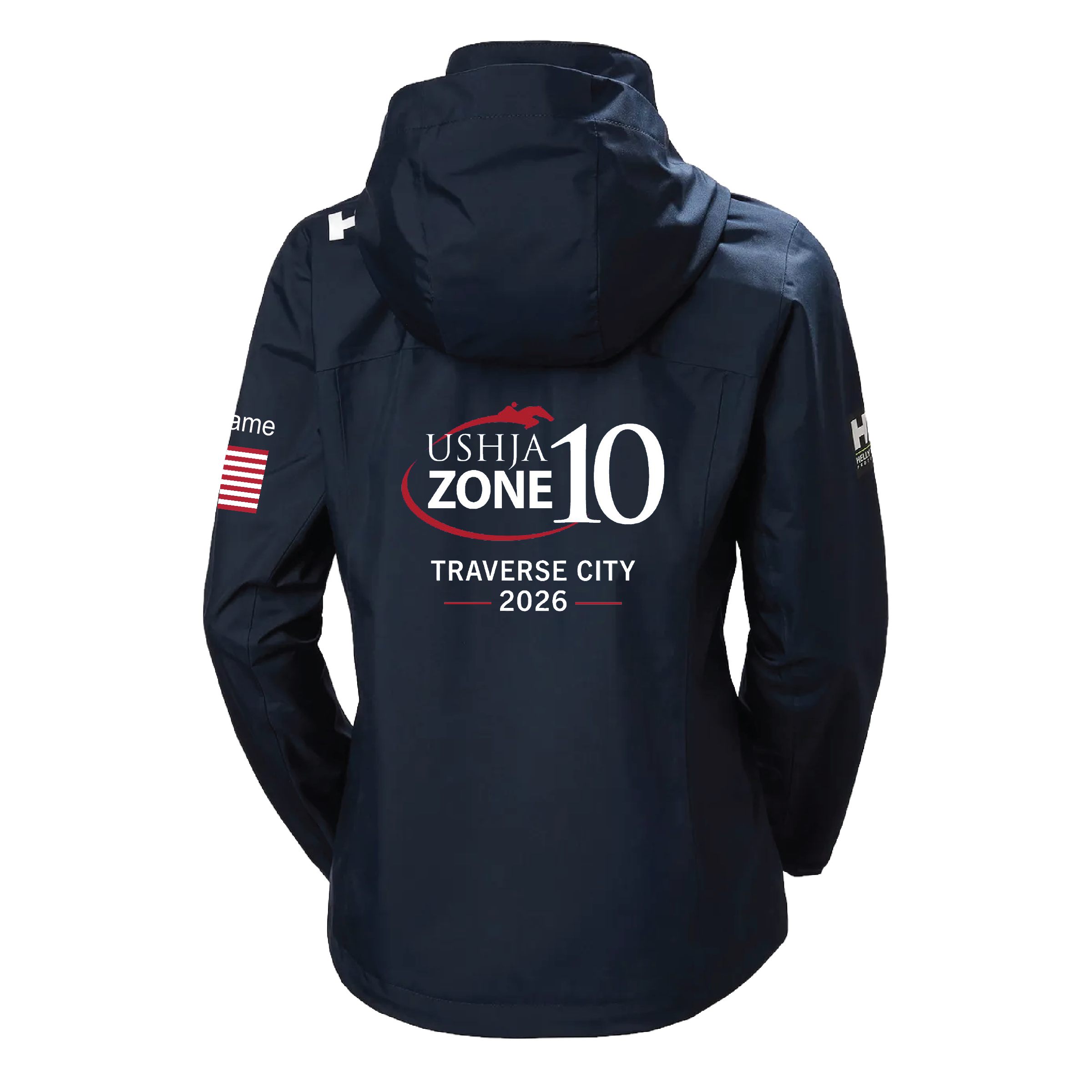 Zone 10 Women's Helly Hansen Crew Midlayer Hooded Jacket