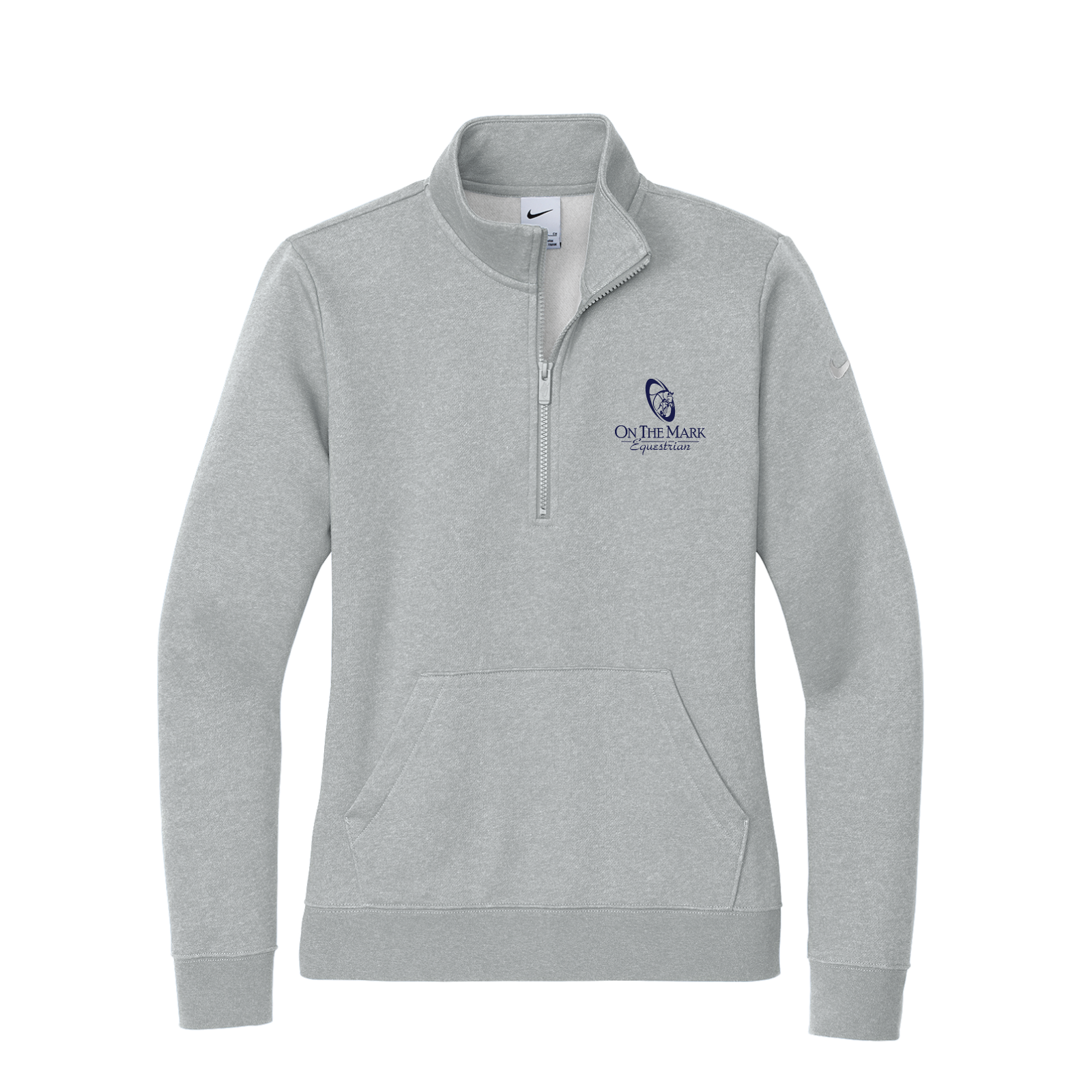 On The Mark Equestrian Women's Nike Club Fleece Half-Zip Pullover