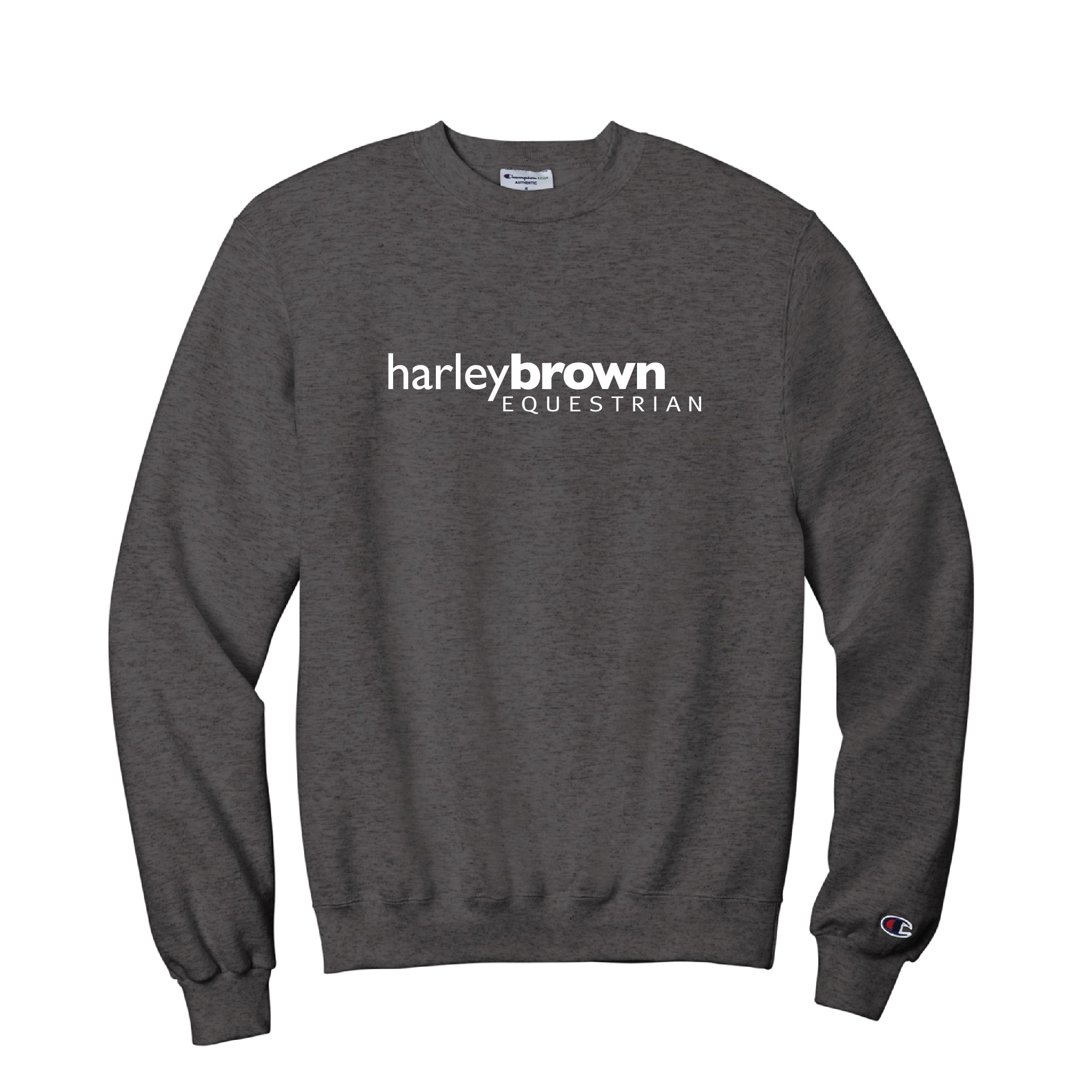 Harley Brown Equestrian Unisex Champion Powerblend Crewneck Sweatshirt