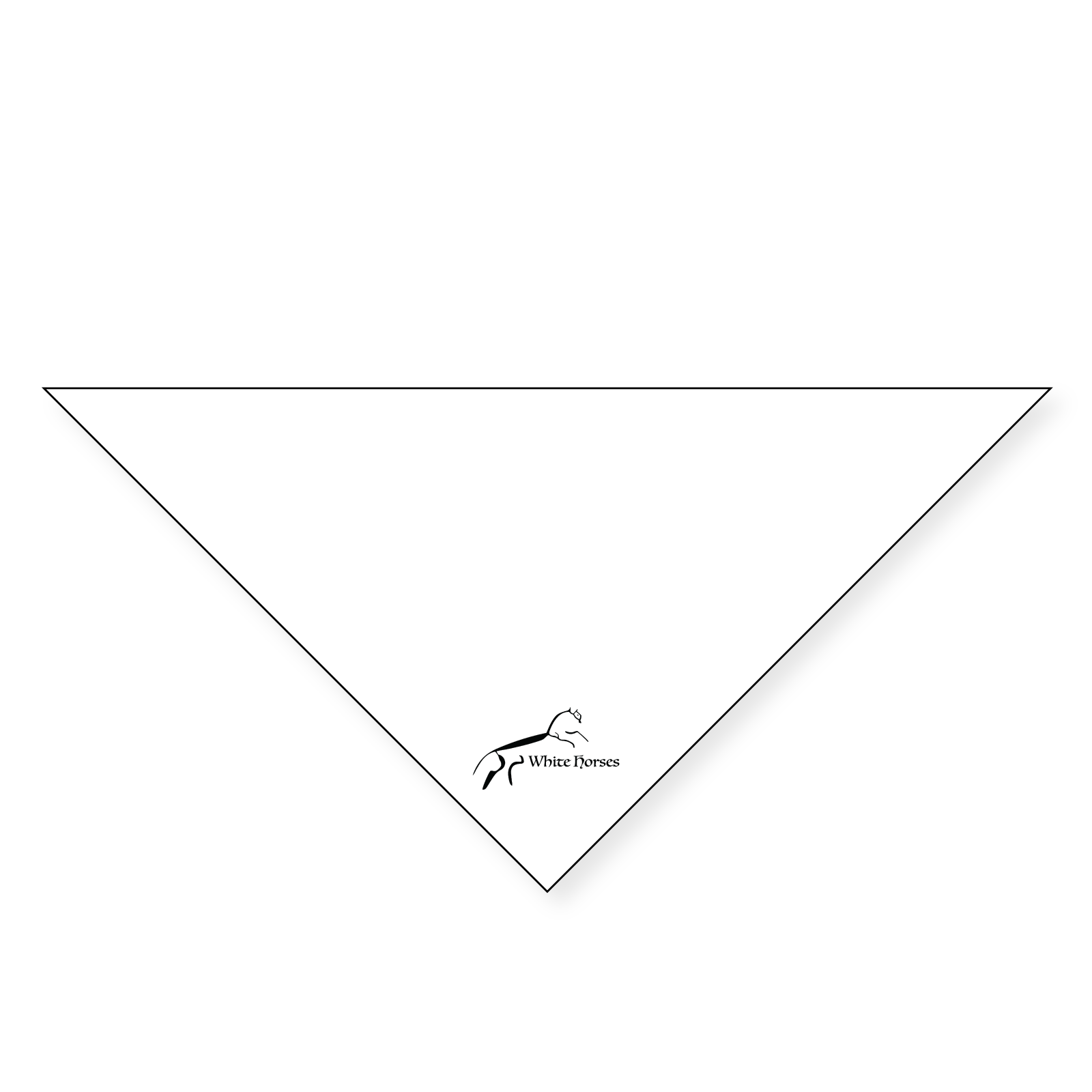 White Horses LLC Dog Bandana