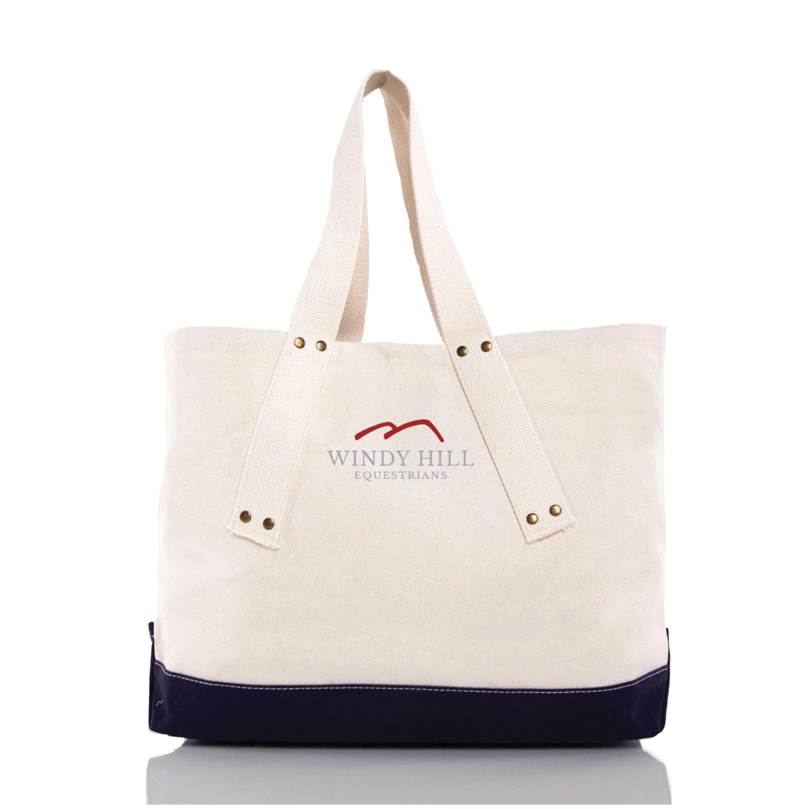 Windy Hill Equestrians CB Station Grommet Tote Bag