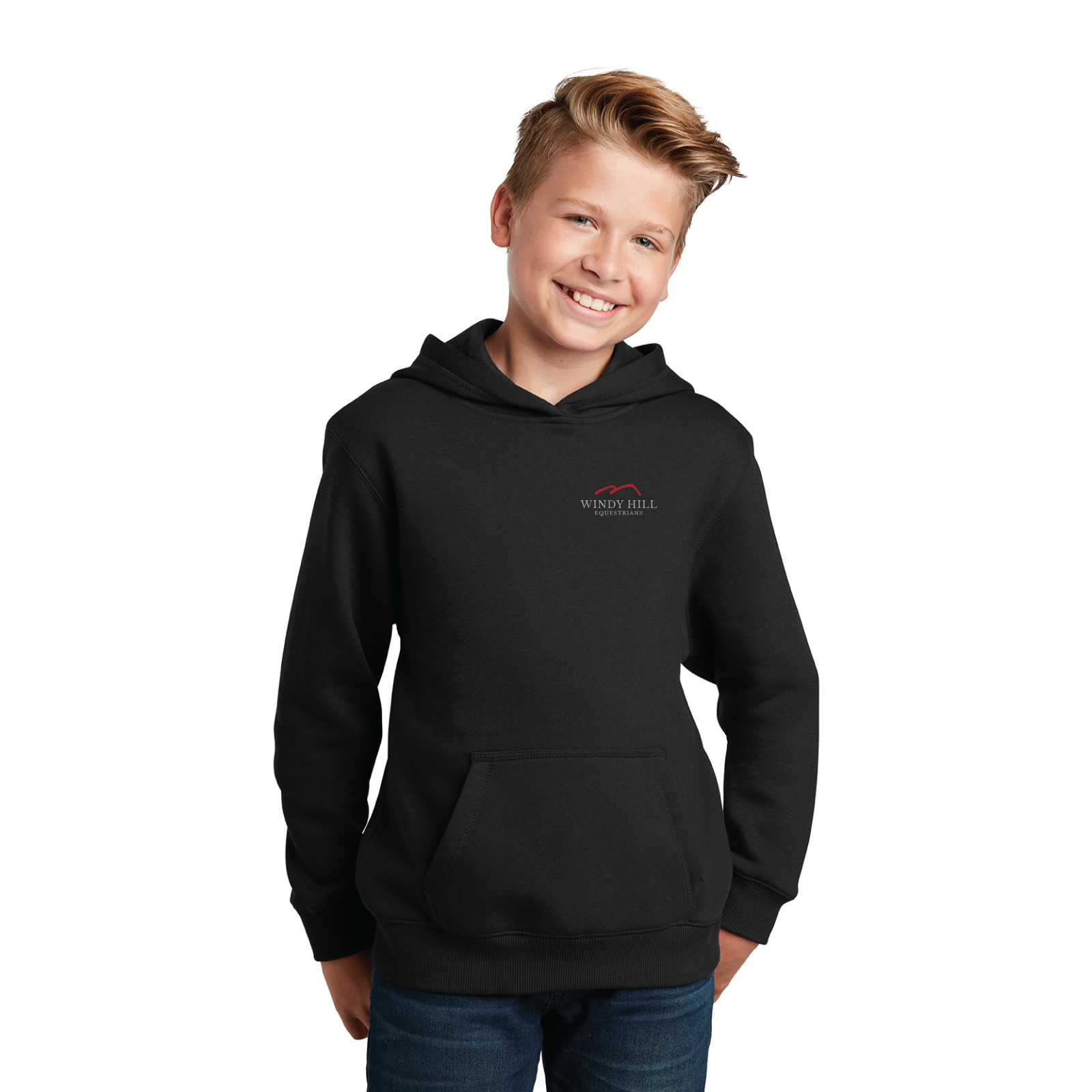 Windy Hill Equestrians Youth Sport-Tek Pullover Hooded Sweatshirt