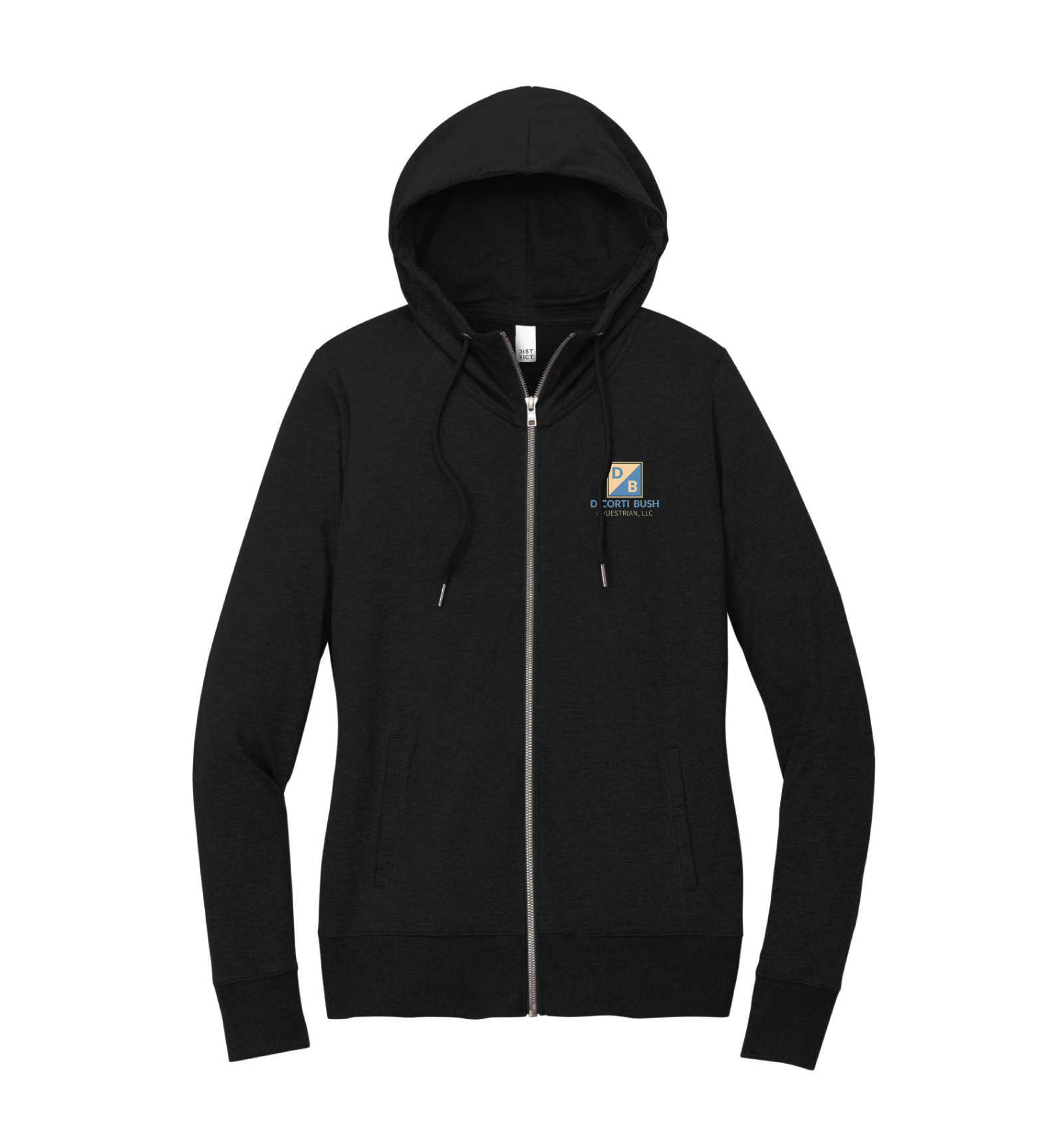 DiCorti Bush Women's District Featherweight French Terry Full Zip Hoodie