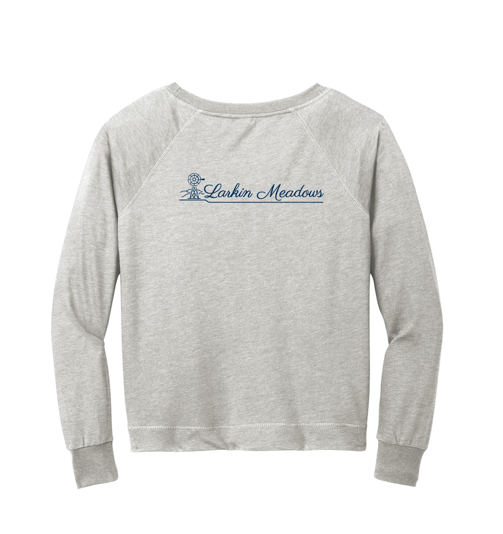 Larkin Meadows Women's District Featherweight French Terry Long Sleeve Crewneck
