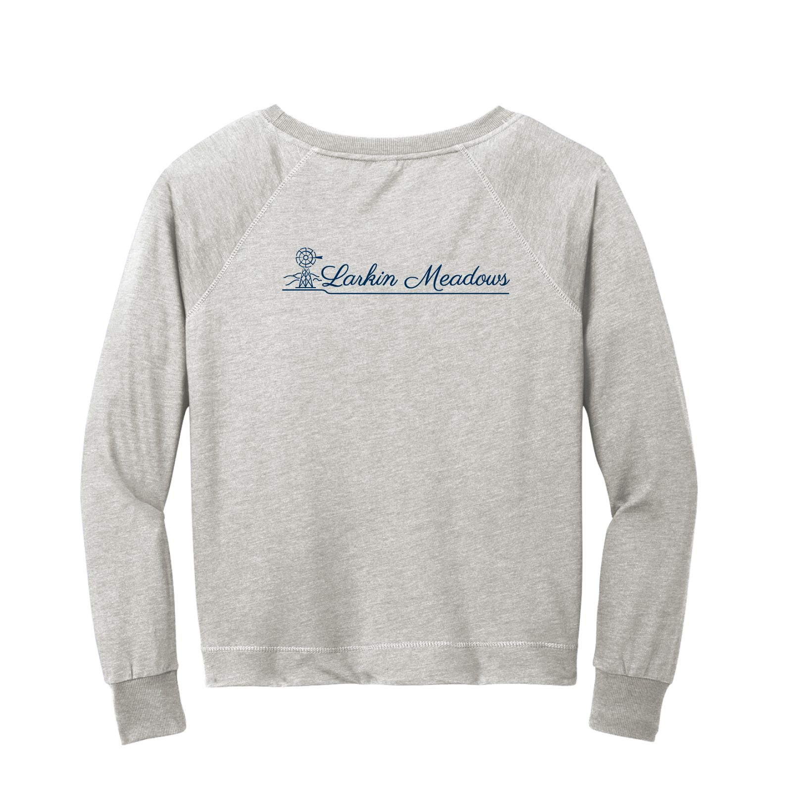 Larkin Meadows Women's District Featherweight French Terry Long Sleeve Crewneck