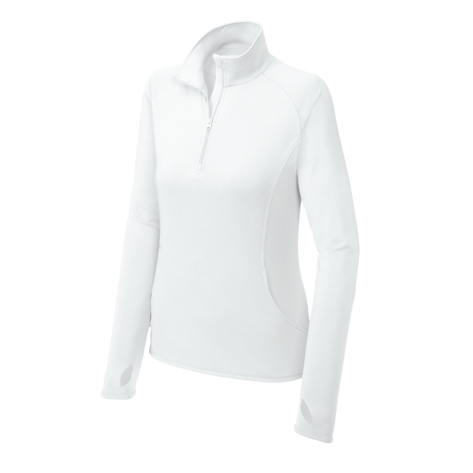 Women's Sport Tek Stretch 1/4 Zip Pullover