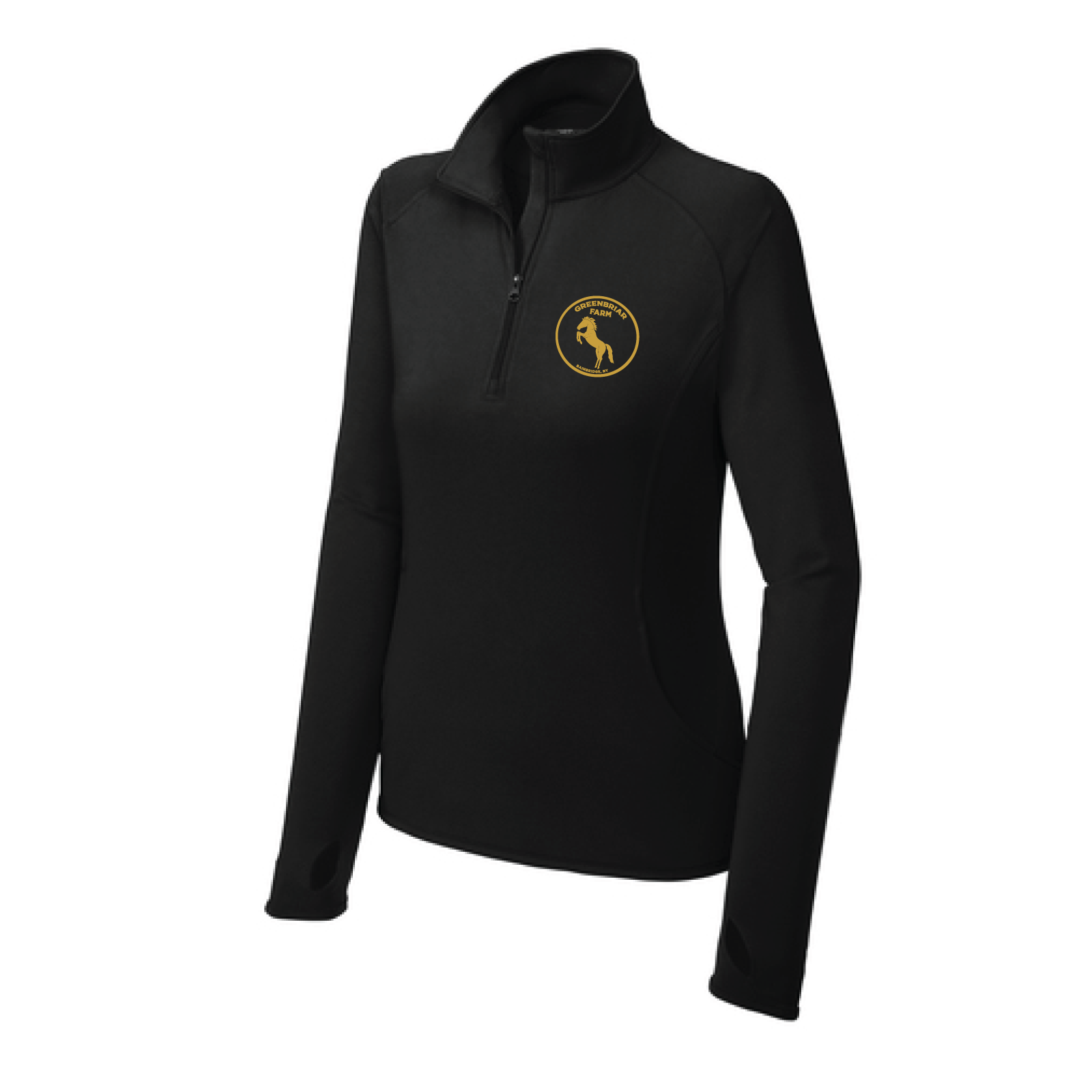 Greenbriar Farm Women's Sport-Tek Stretch 1/4 Zip Pullover