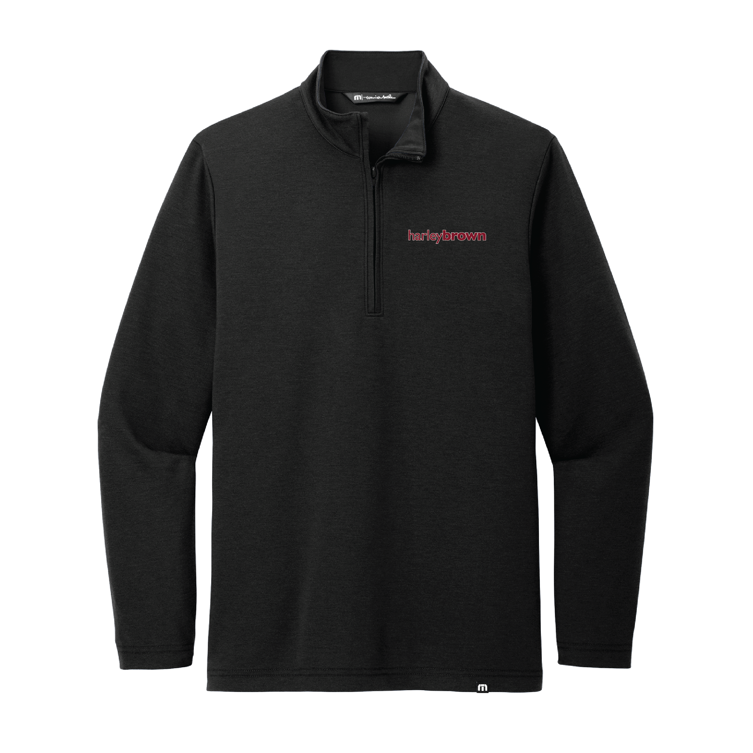 Harley Brown Equestrian Men's TravisMathew Coveside 1/4 Zip