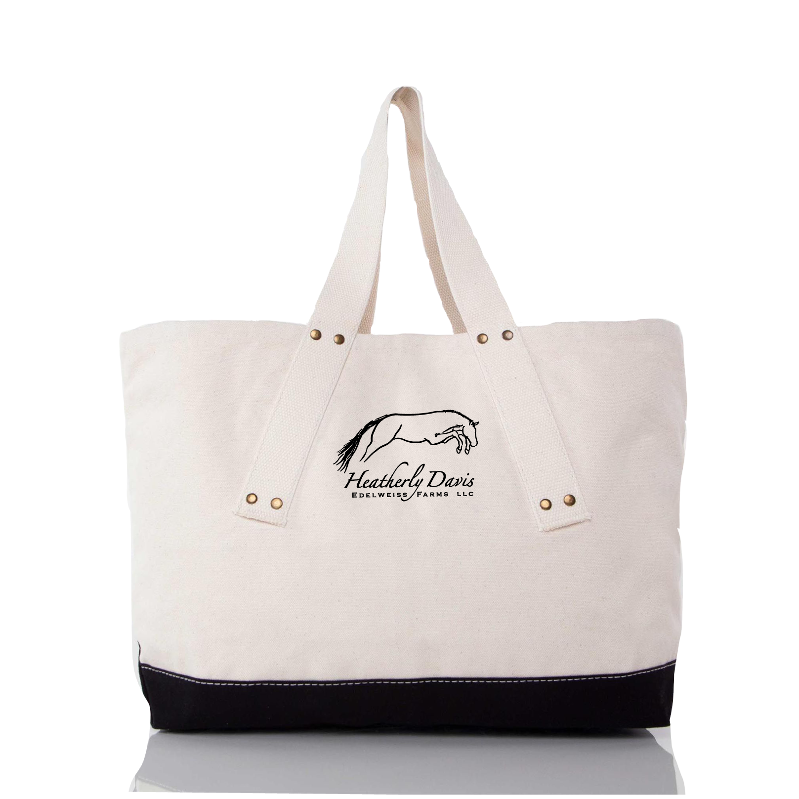 Edelweiss Farms CB Station Grommet Tote Bag