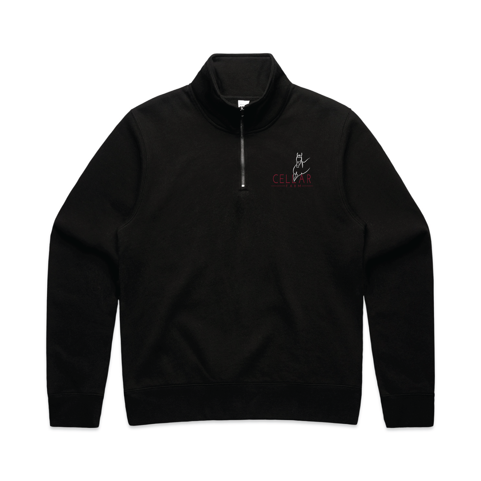 Cellar Farm Women's Ascolour Half Zip Crew