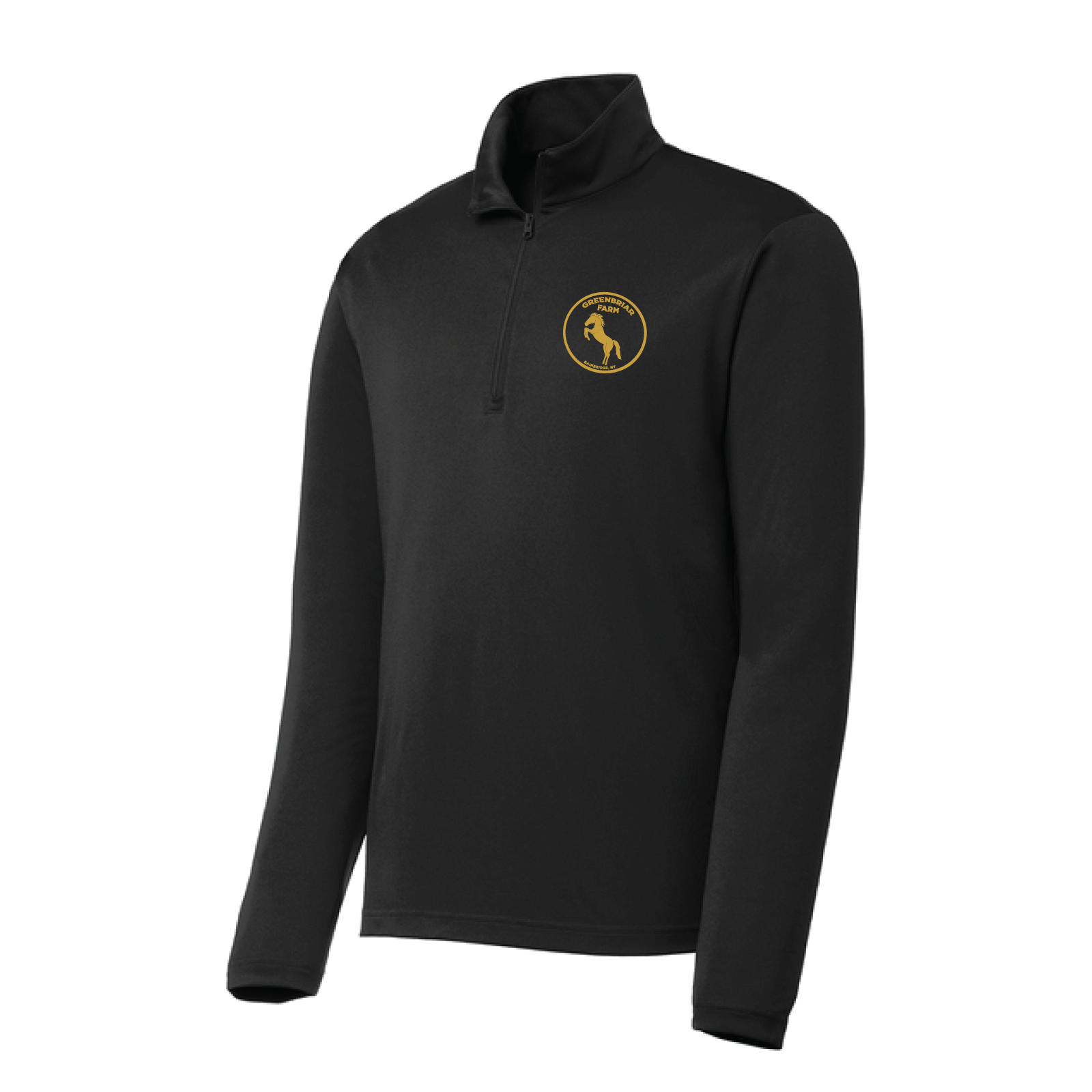 Greenbriar Farm Men's Sport-Tek PosiCharge 1/4 Zip Sunshirt