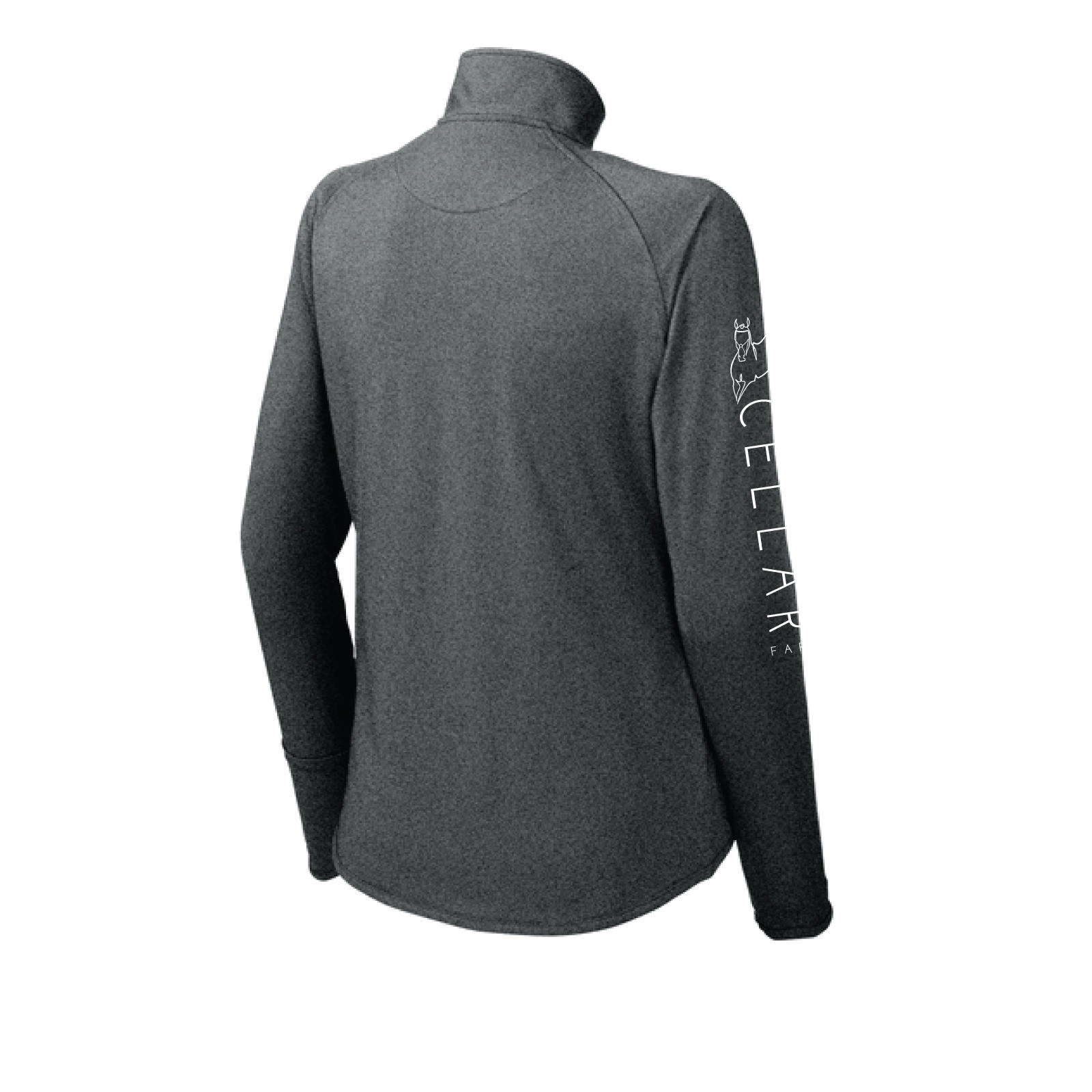 Women's Sport Tek Stretch 1/4 Zip Pullover