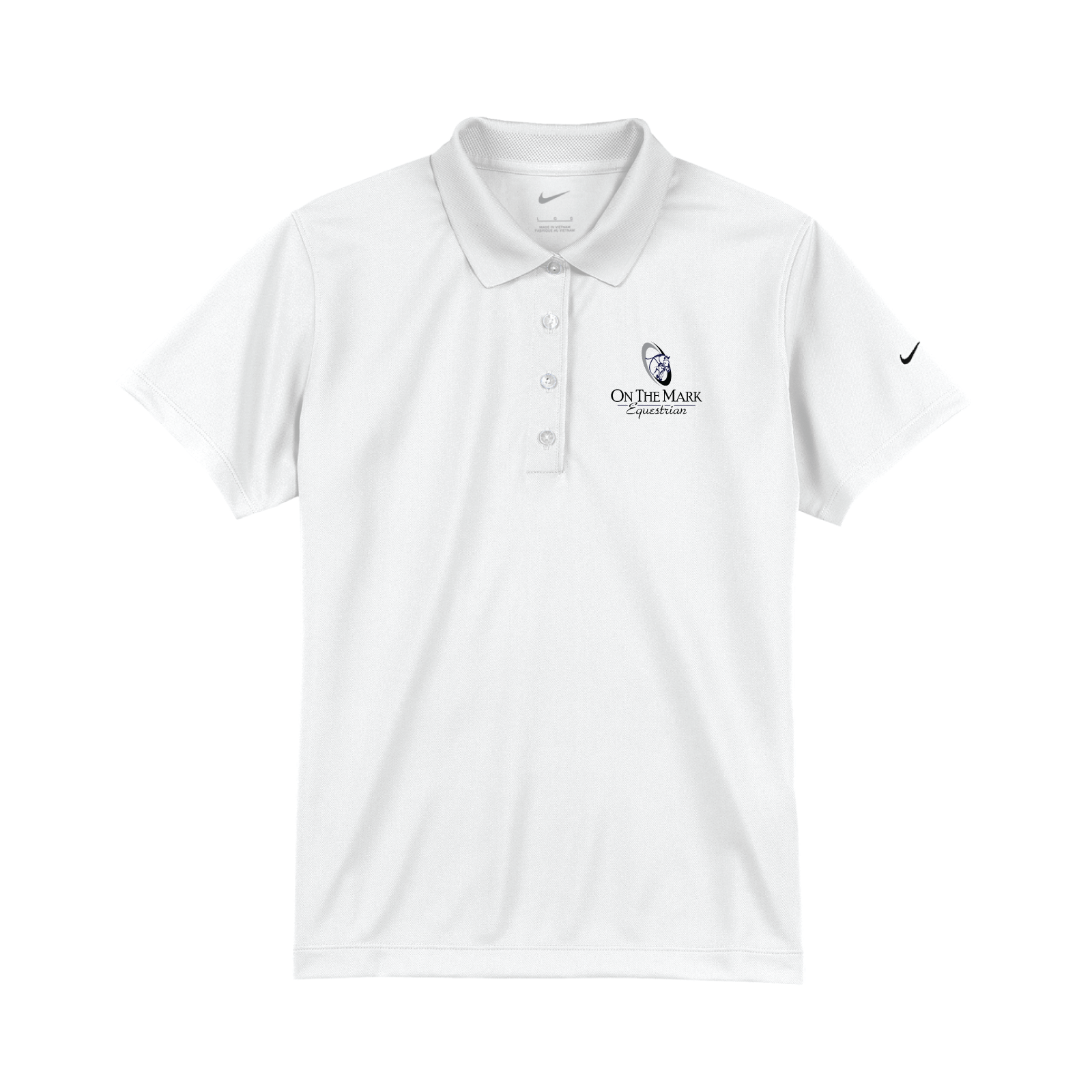 On The Mark Equestrian Women's Nike Tech Dri-FIT Classic Polo