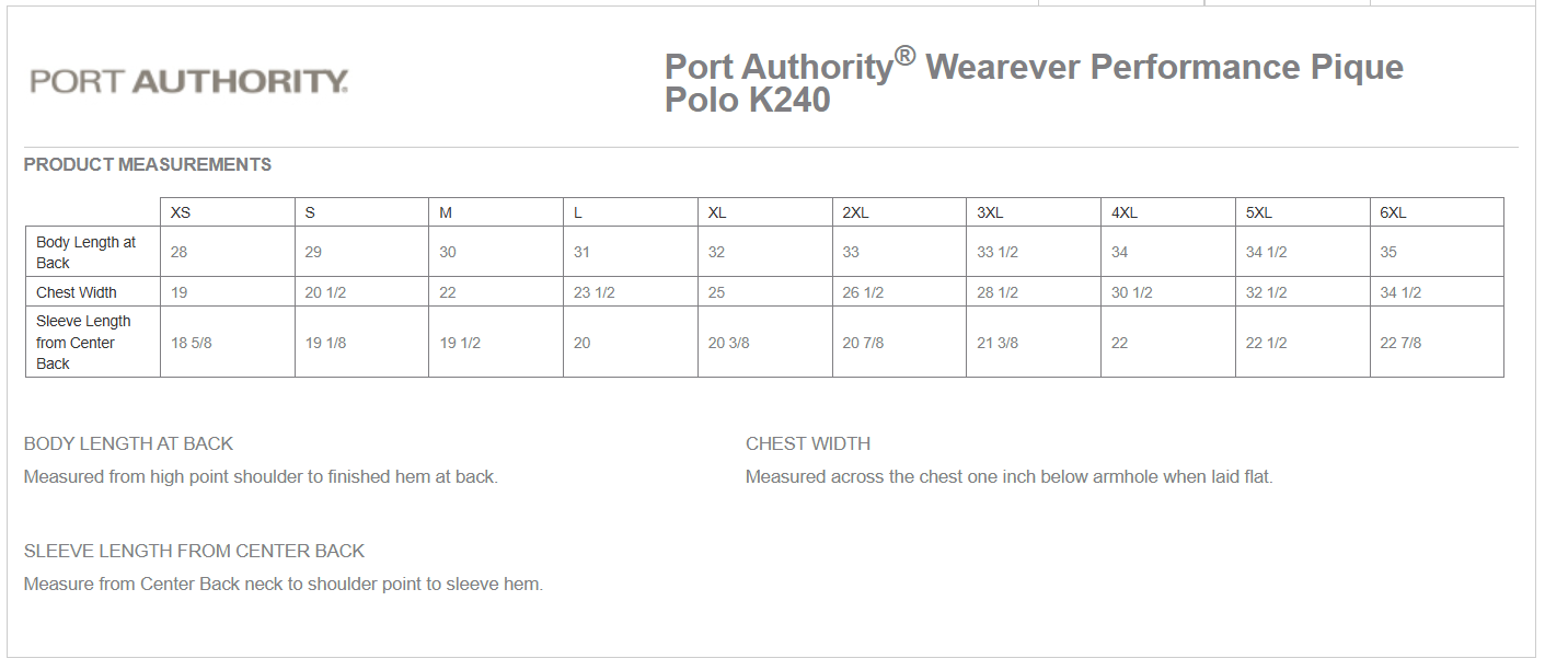 Go Boldly Men's Port Authority Wearever Performance Pique Polo