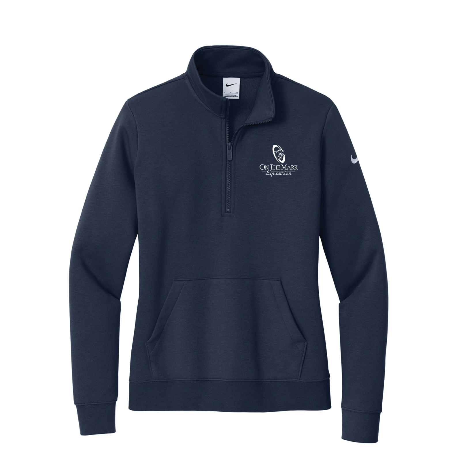 On The Mark Equestrian Women's Nike Club Fleece Half-Zip Pullover