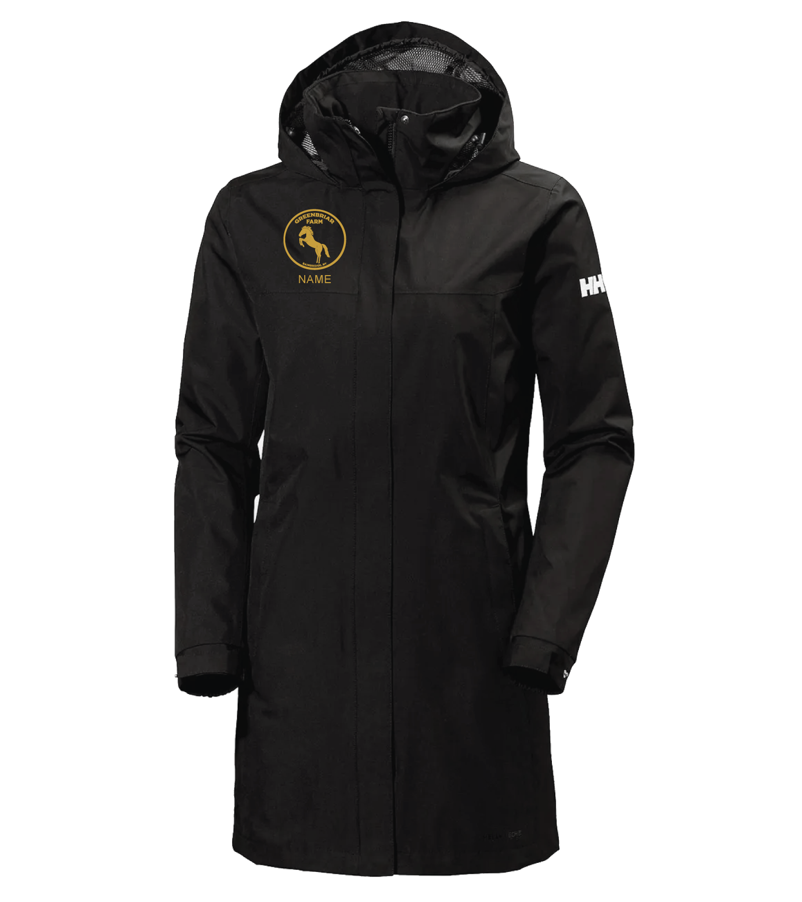 Greenbriar Farm Women's Helly Hansen Long Aden Rain Jacket