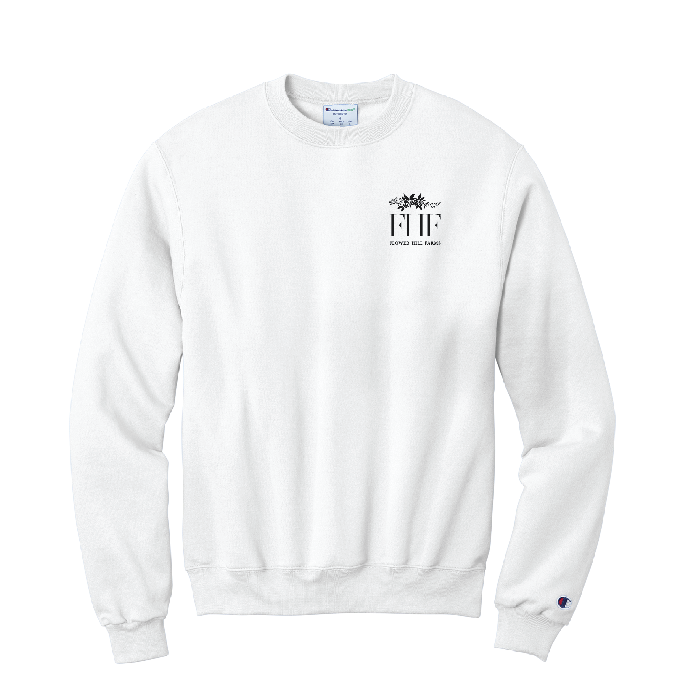 Flower Hill Farms Unisex Champion Powerblend Crewneck Sweatshirt