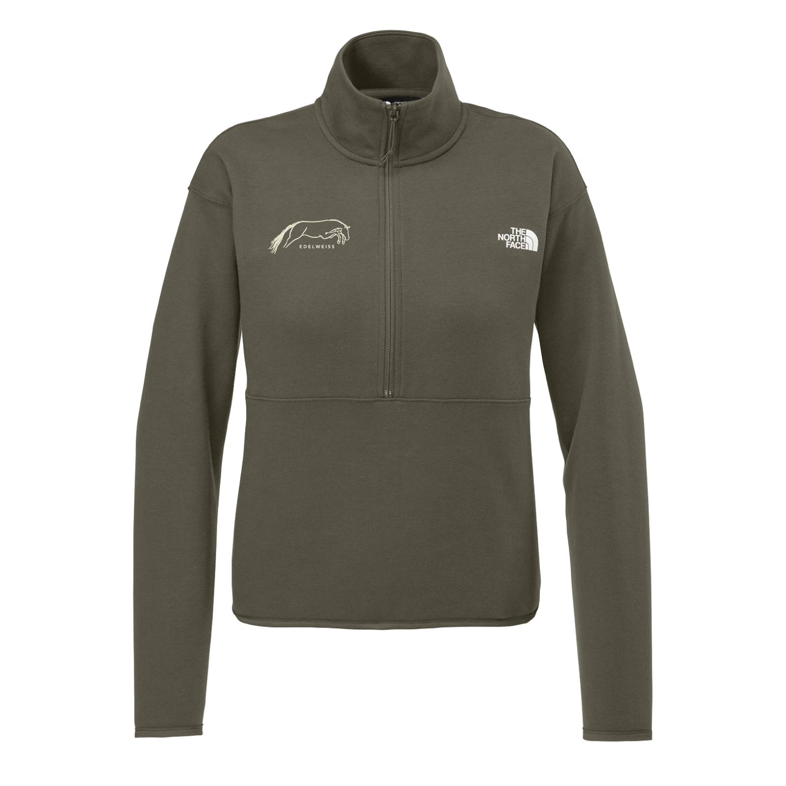 Edelweiss Farms Women's The North Face Double-Knit 1/2 Zip Fleece