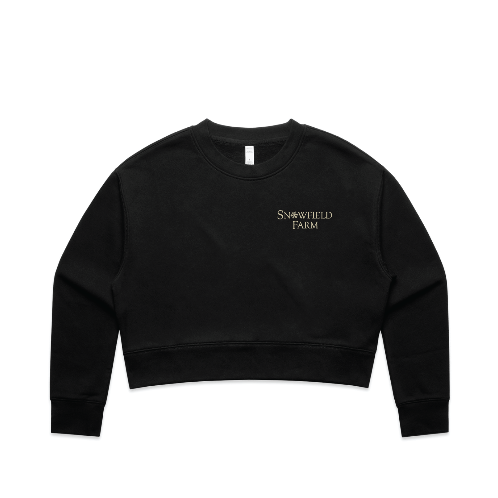 Snowfield Farm Women's Ascolour Relax Crop Crew