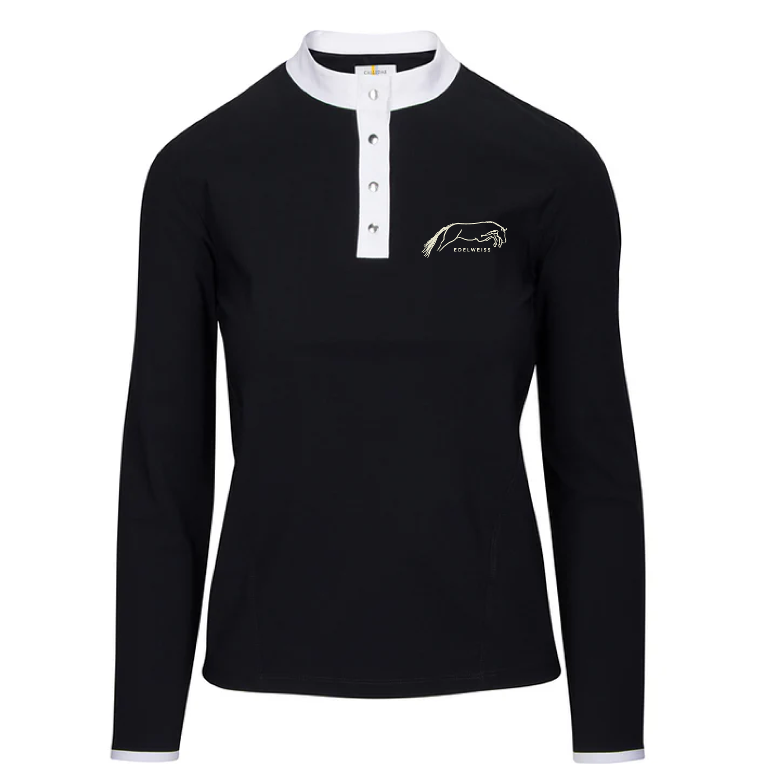 Edelweiss Farms Women's Callidae Long Sleeve Tech Polo