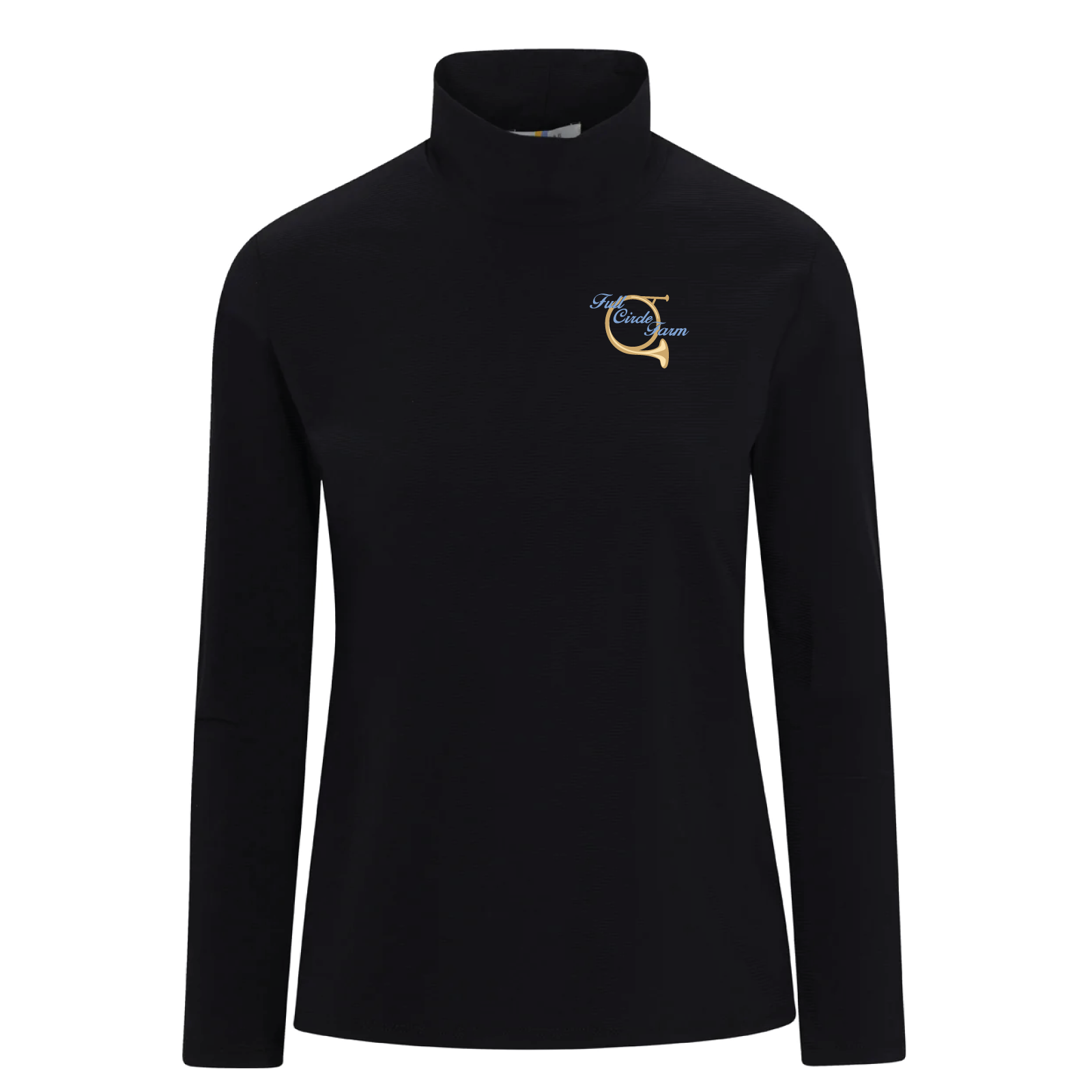 Full Circle Farm Women's Callidae Tech Ribbed Turtleneck