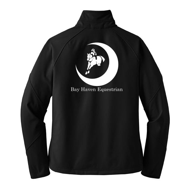 Bay Haven Women's Port Authority Textured Soft Shell Jacket