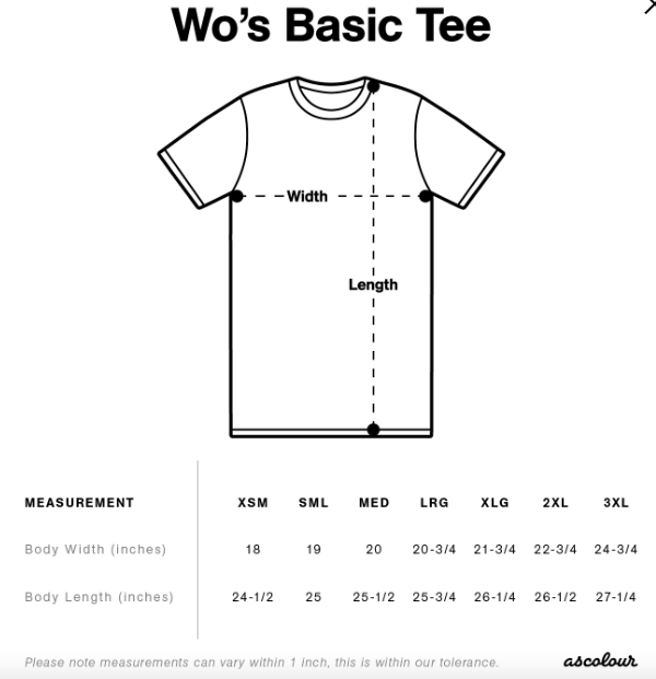Women's Ascolour Basic Tee