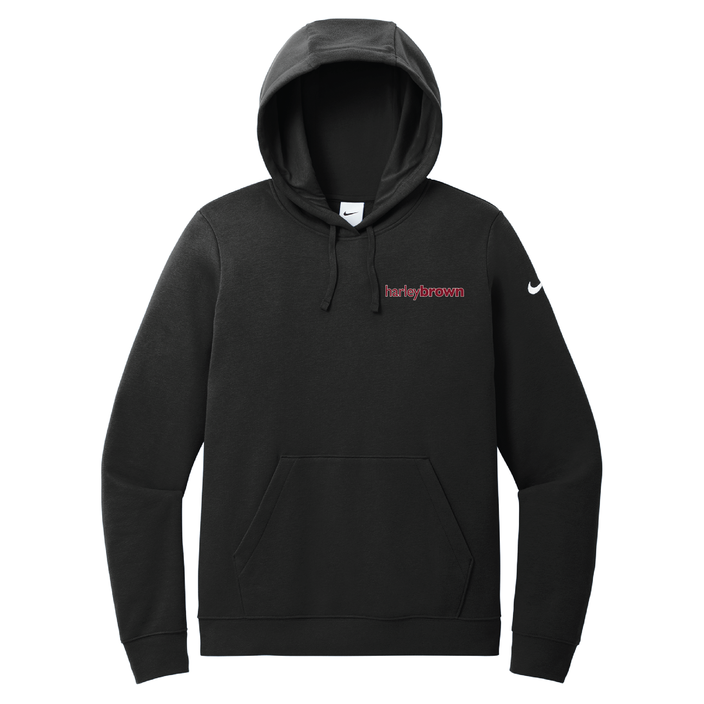 Harley Brown Equestrian Women's Nike Club Fleece Pullover Hooded Sweatshirt