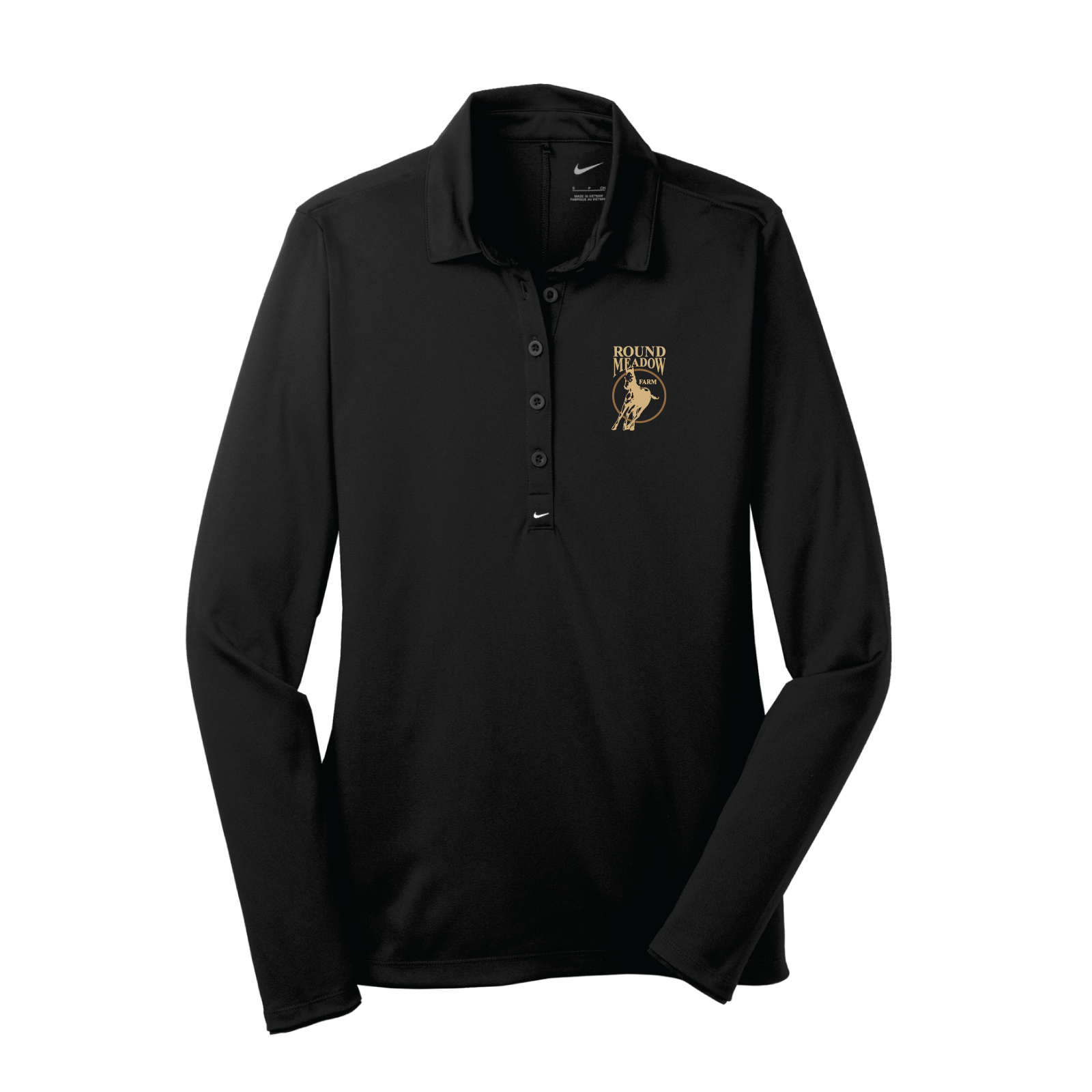 Round Meadow Farm Women's Nike Tech Dri-FIT Long Sleeve Polo