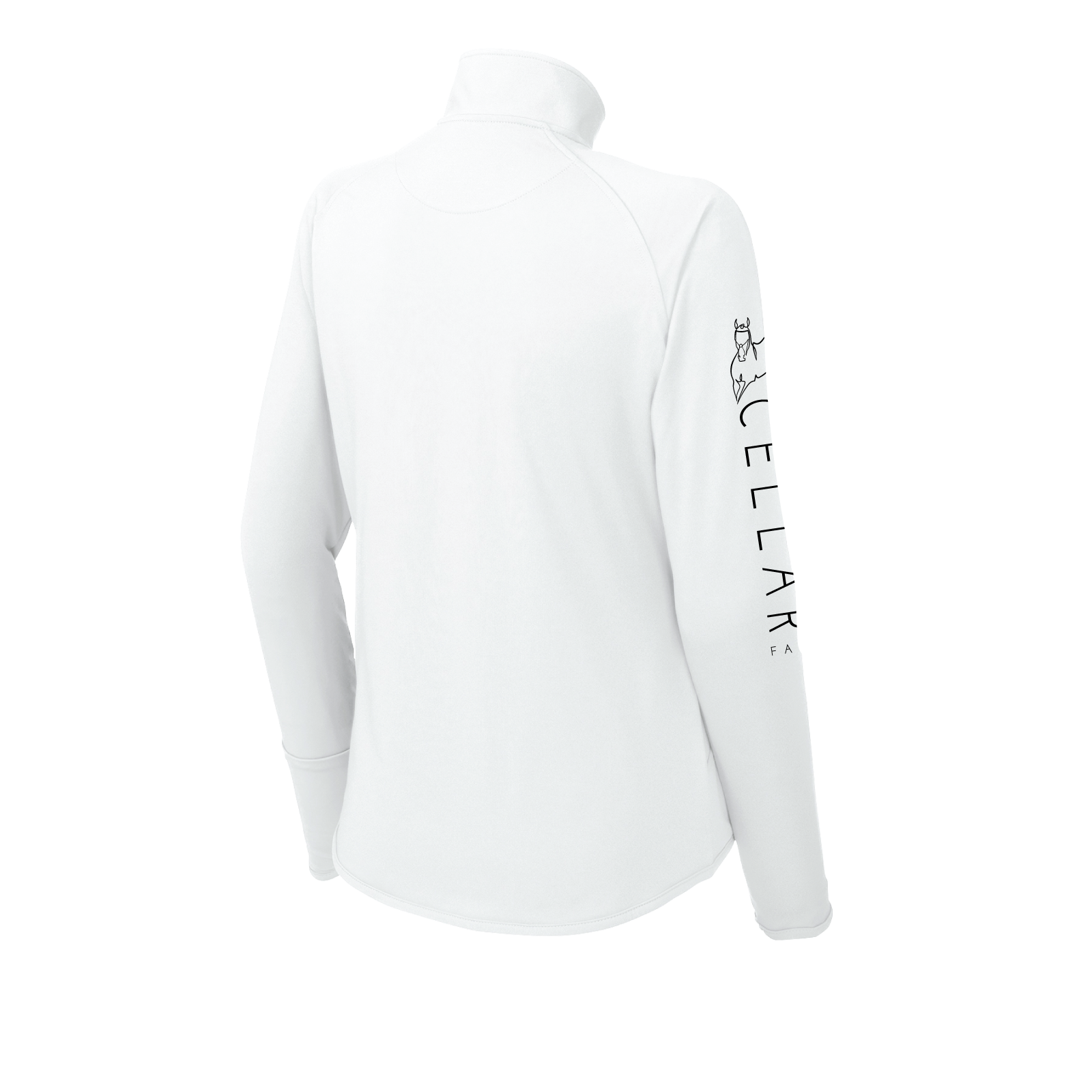 Women's Sport Tek Stretch 1/4 Zip Pullover