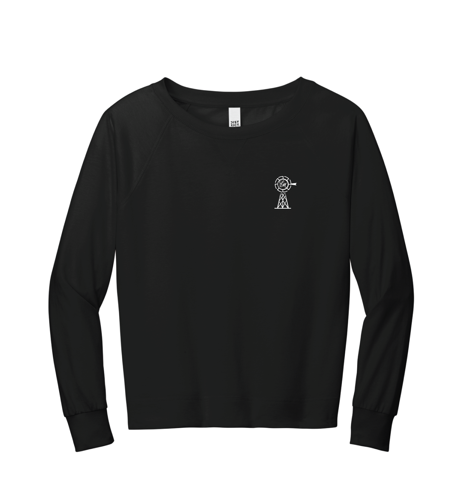 Larkin Meadows Women's District Featherweight French Terry Long Sleeve Crewneck