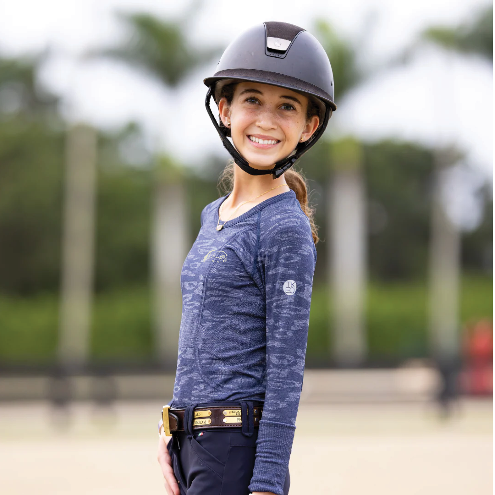 Edelweiss Farms TKEQ MINI Kennedy Seamless Long Sleeve