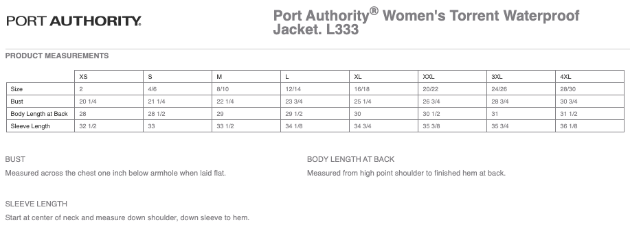 Tilley Show Stables Women's Port Authority Torrent Waterproof Jacket