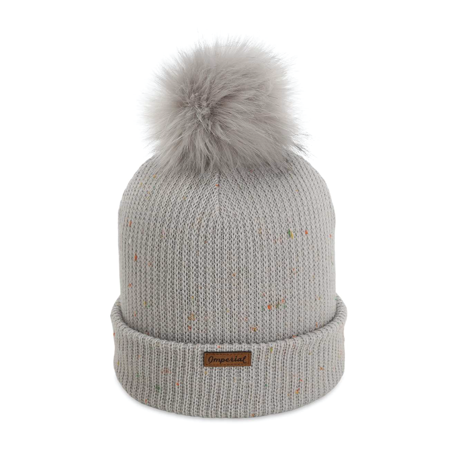 Round Meadow Farm Imperial Pom Cuffed Beanie