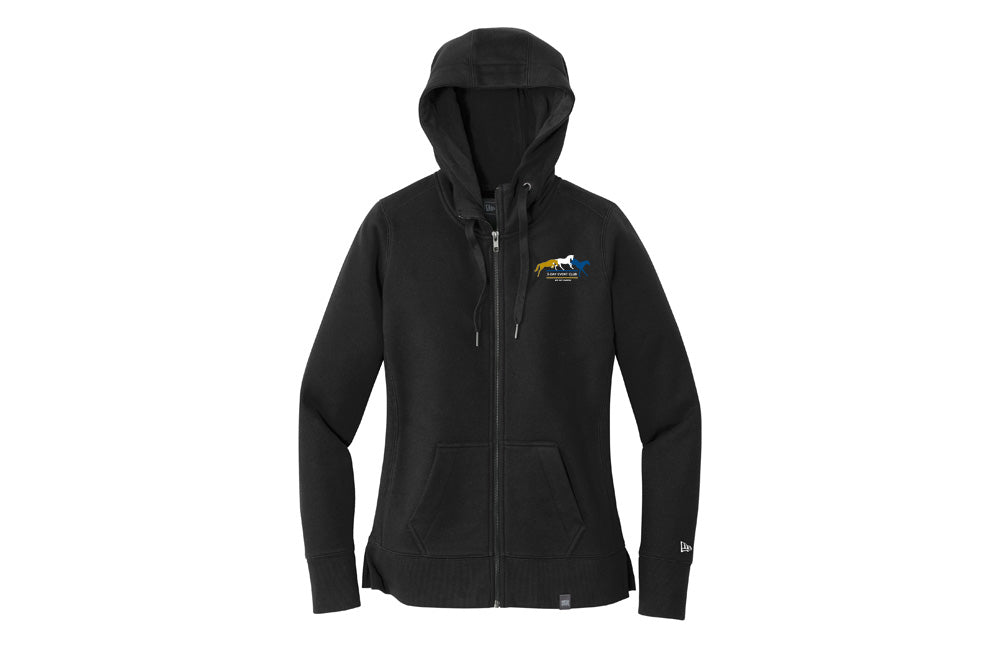 UC Davis Eventing Women's New Era® French Terry Full-Zip Hoodie