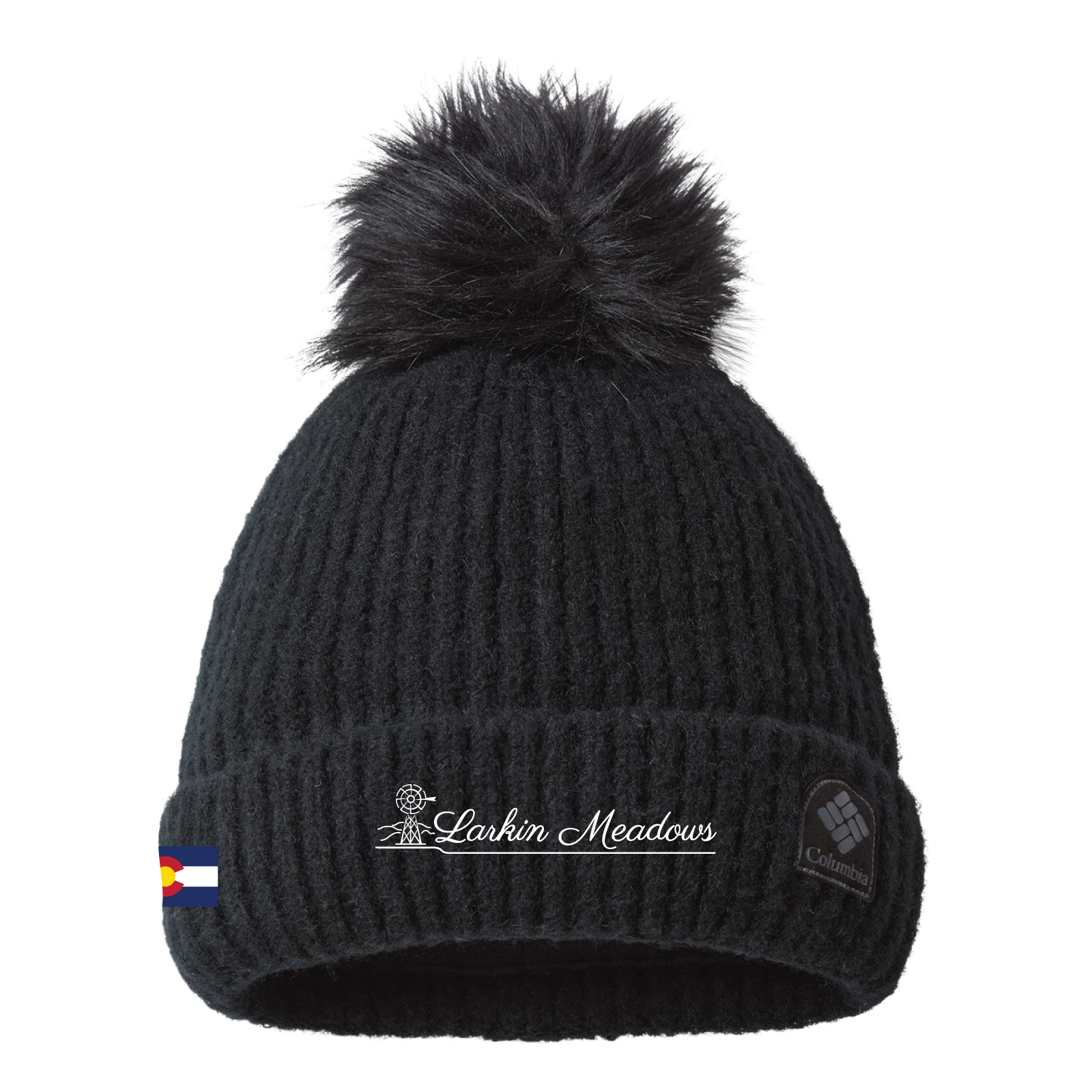 Larkin Meadows Columbia Winter Pom Beanie