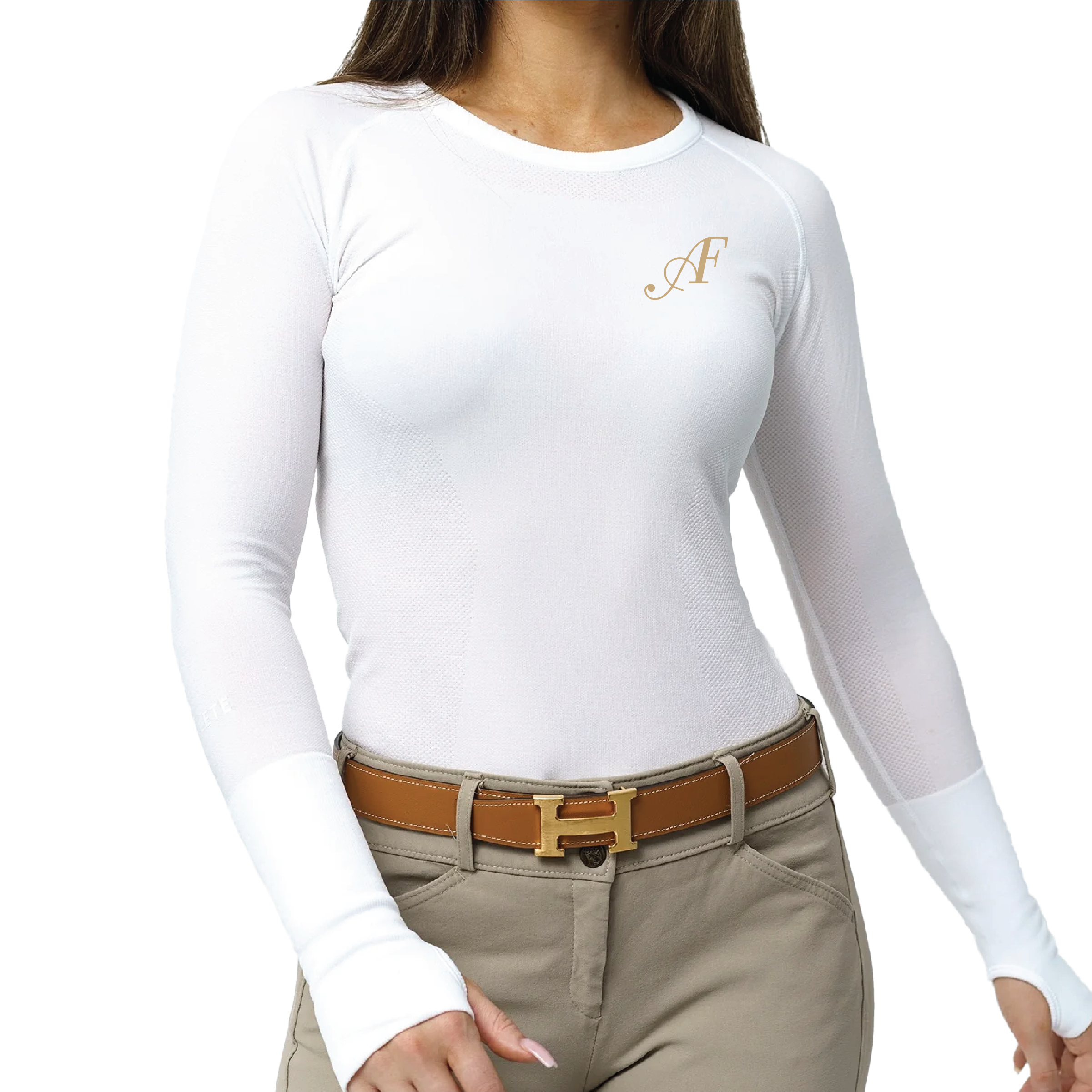 Ashbrook Farm Women's TKEQ 'Kennedy' Seamless Long Sleeve