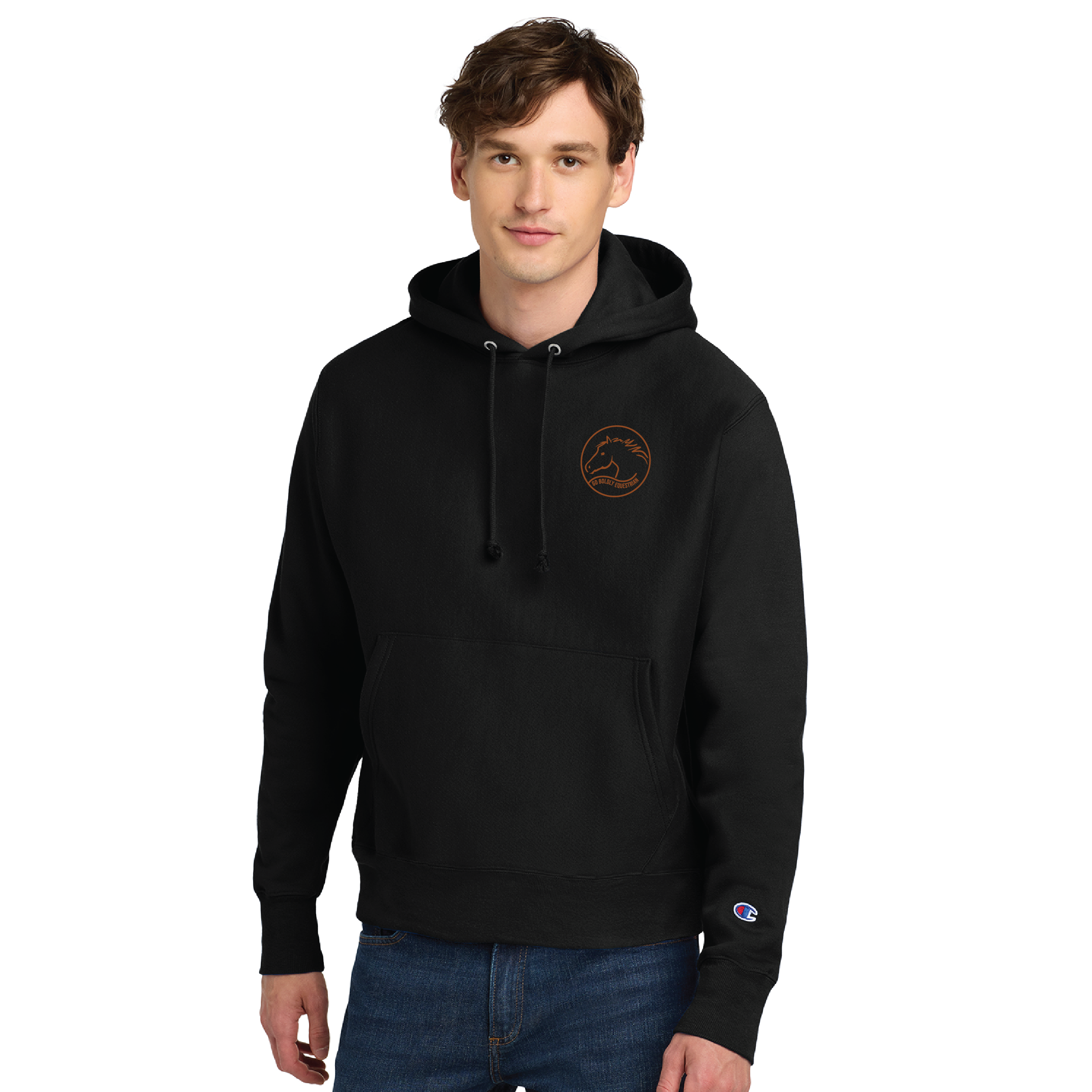 Go Boldly Unisex Champion Reverse Weave Hoodie