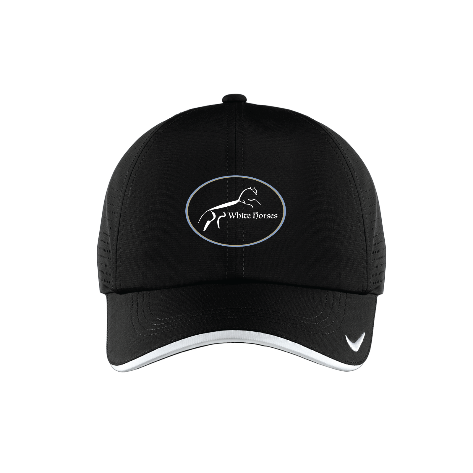 White Horses LLC Nike Dri-Fit Perforated Cap