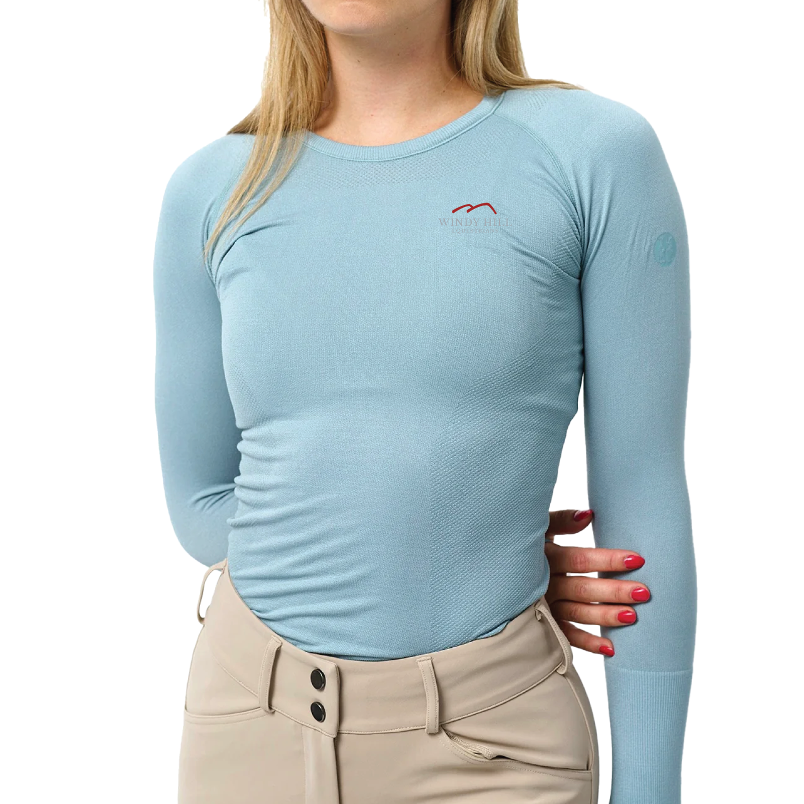 Windy Hill Equestrians Women's TKEQ 'Kennedy' Seamless Long Sleeve