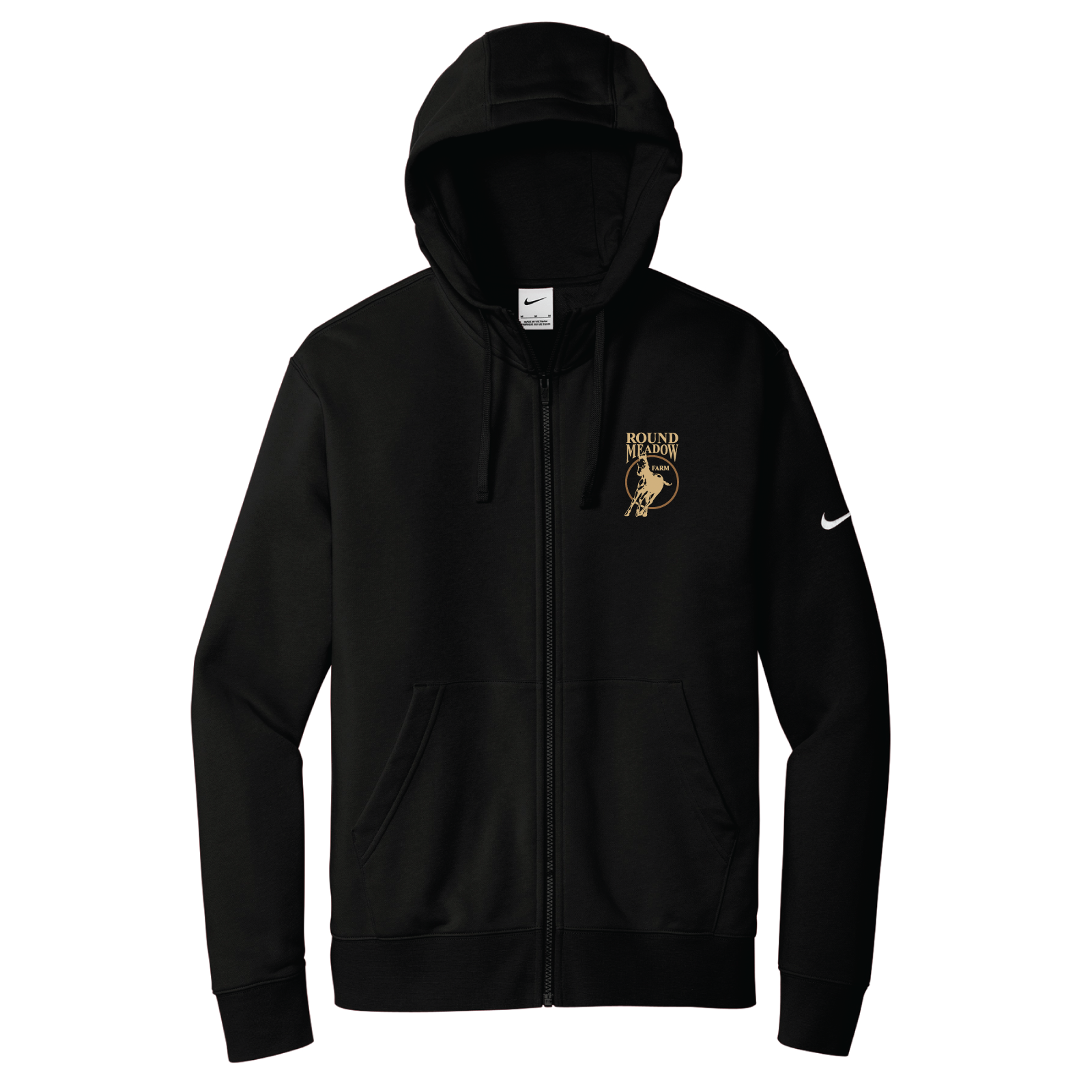 Round Meadow Men's Nike Club Fleece Full-Zip Hoodie