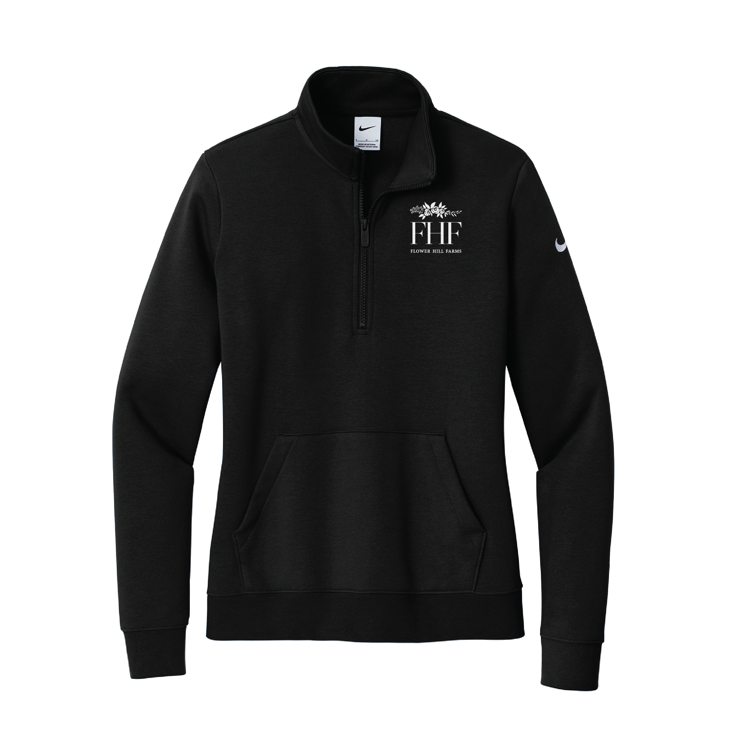 Flower Hill Farm Women's Nike Club Fleece Half-Zip Pullover