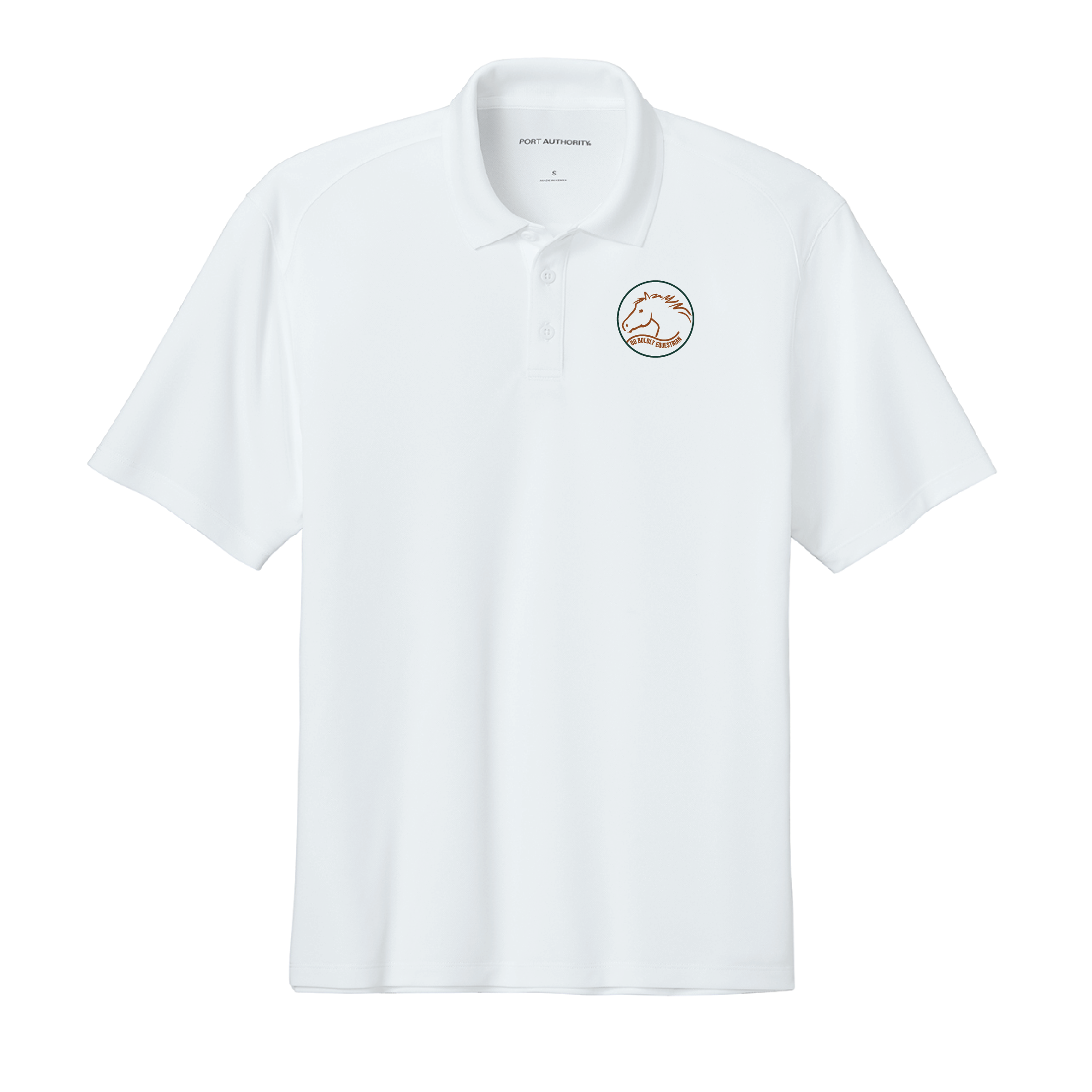 Go Boldly Men's Port Authority Wearever Performance Pique Polo