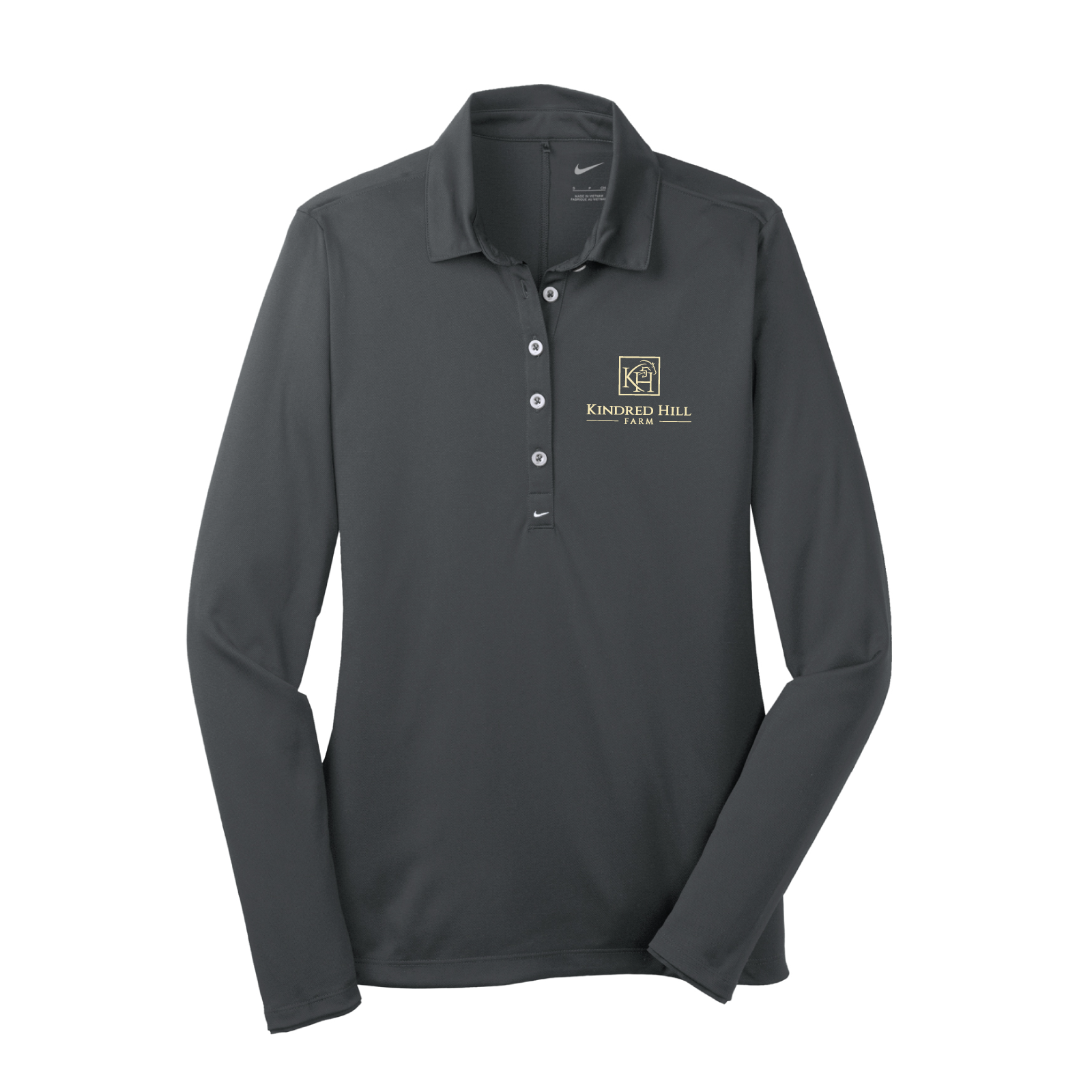 Kindred Hill Farm Women's Nike Tech Dri-FIT Long Sleeve Polo