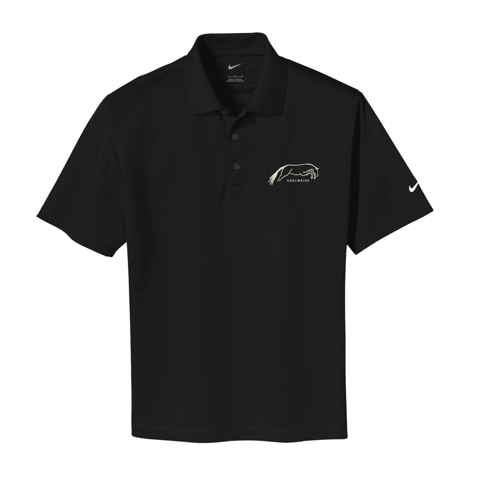 Edelweiss Farms Men's Nike Tech Basic Dri-FIT Polo