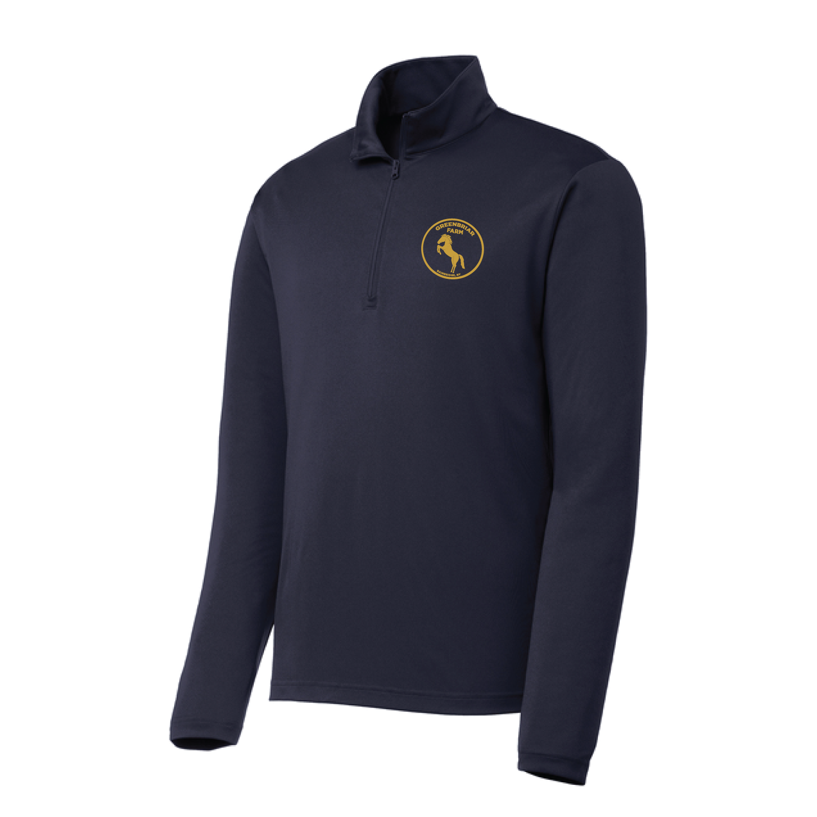 Greenbriar Farm Men's Sport-Tek PosiCharge 1/4 Zip Sunshirt